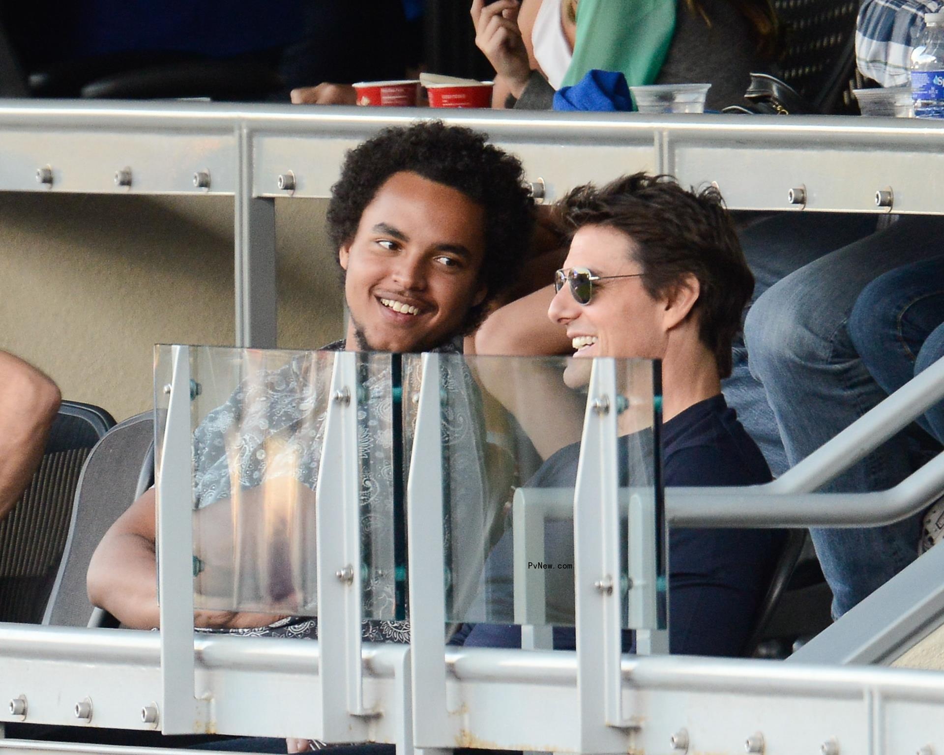 Tom Cruise and son Connor
