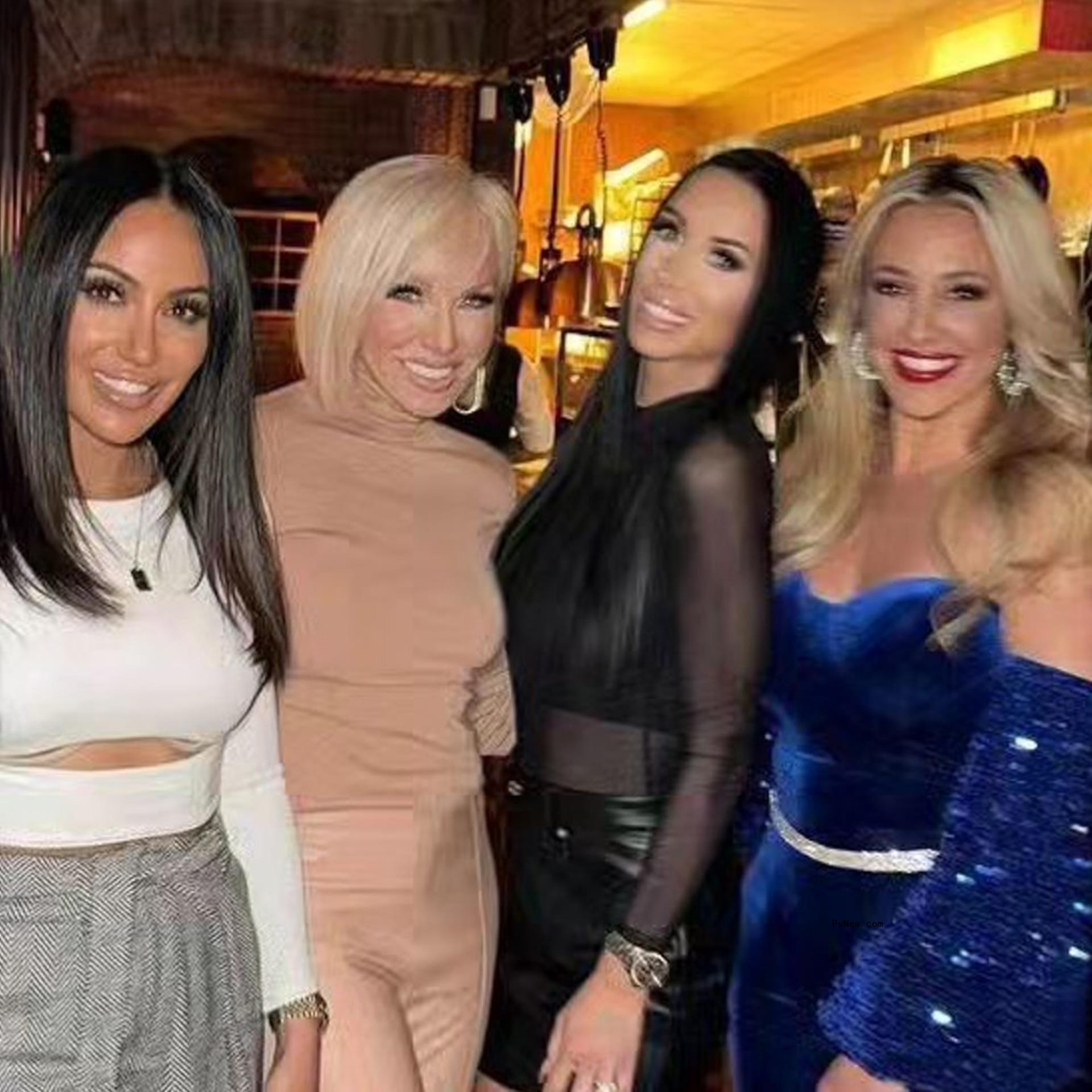 Jennifer Fessler, Melissa Gorga, Margaret Josephs, Rachel Fuda, Danielle Cabral and Brittany Brittany Mattessich