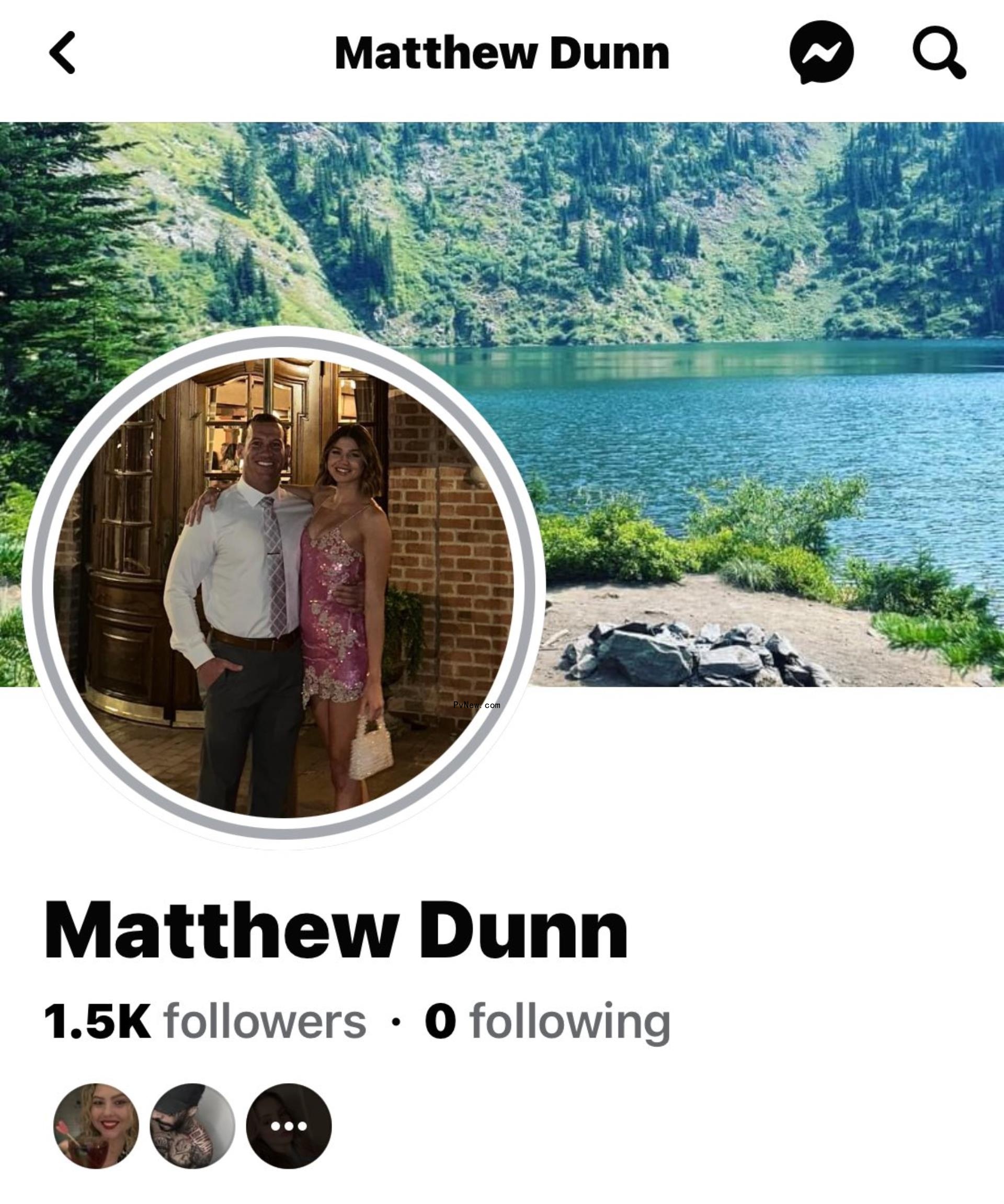 Matthew Dunn's Facebook profile photo with Raquel Leviss