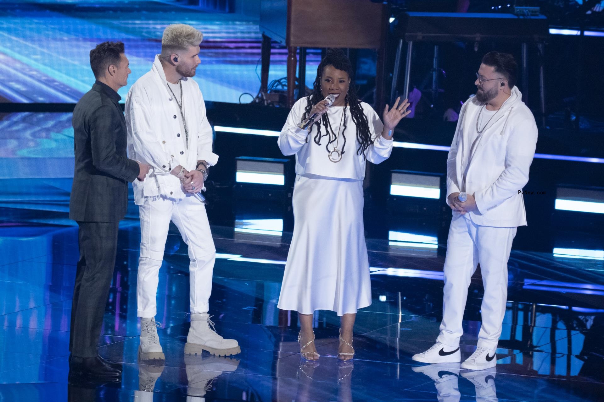 RYAN SEACREST, COLTON DIXON, MELINDA DOOLITTLE, DANNY GOKEY