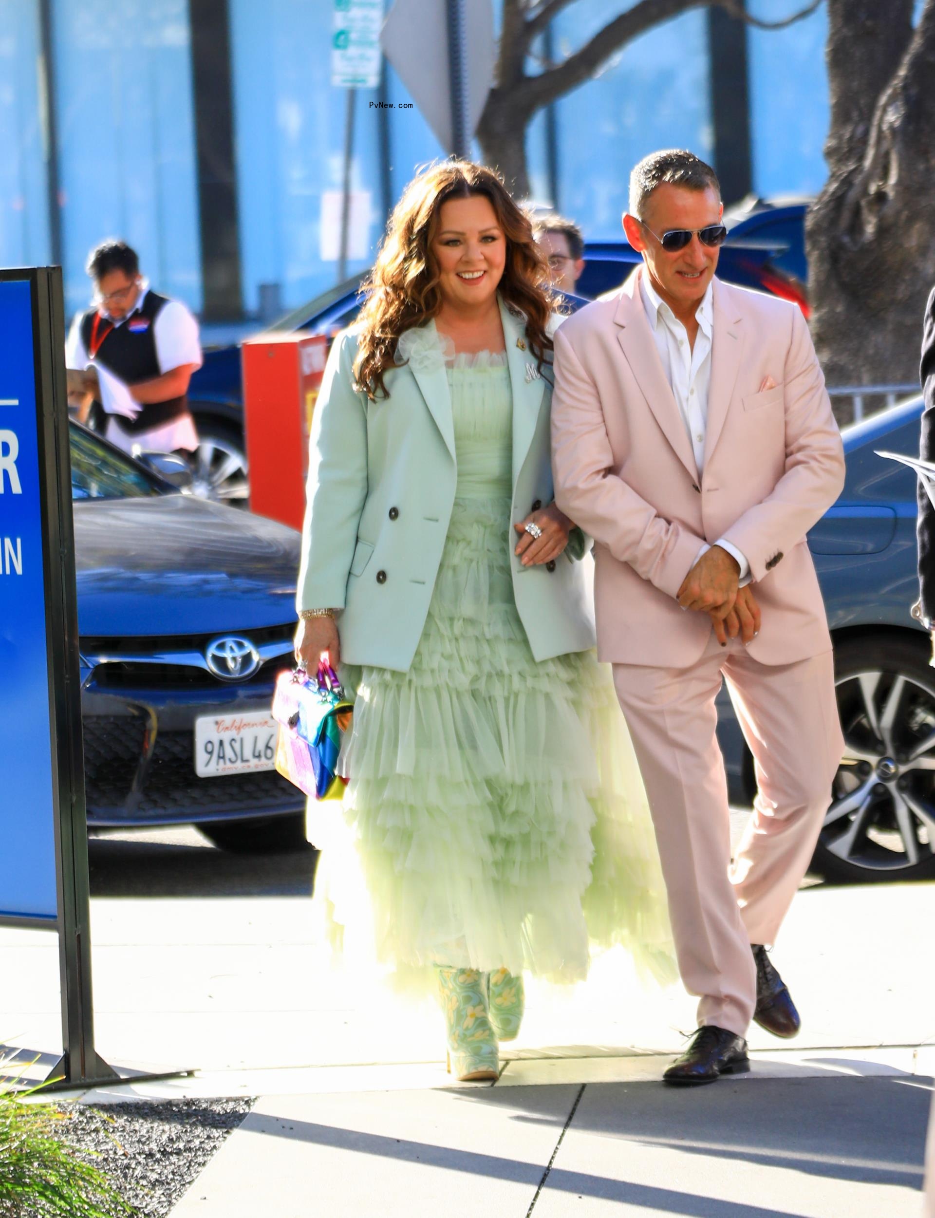 Melissa McCarthy and Adam Shankman