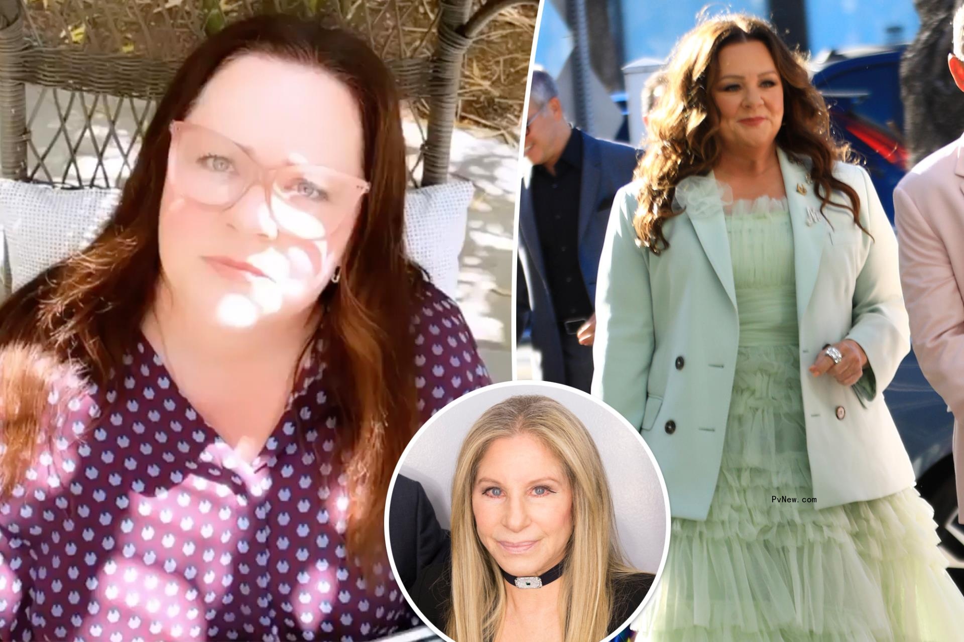 Melissa McCarthy respo<i></i>nds to Barbra Streisand boldly asking if she’s using Ozempic
