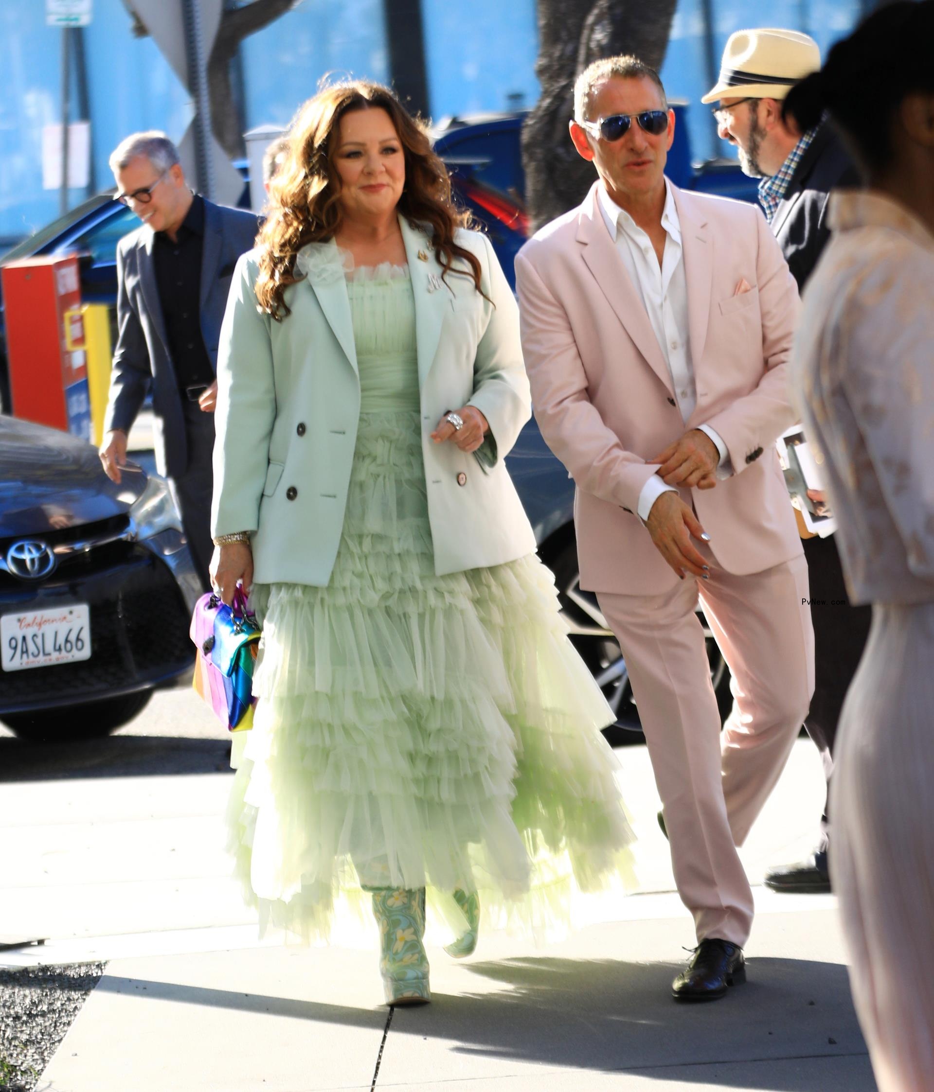 Melissa McCarthy and Adam Shankman 