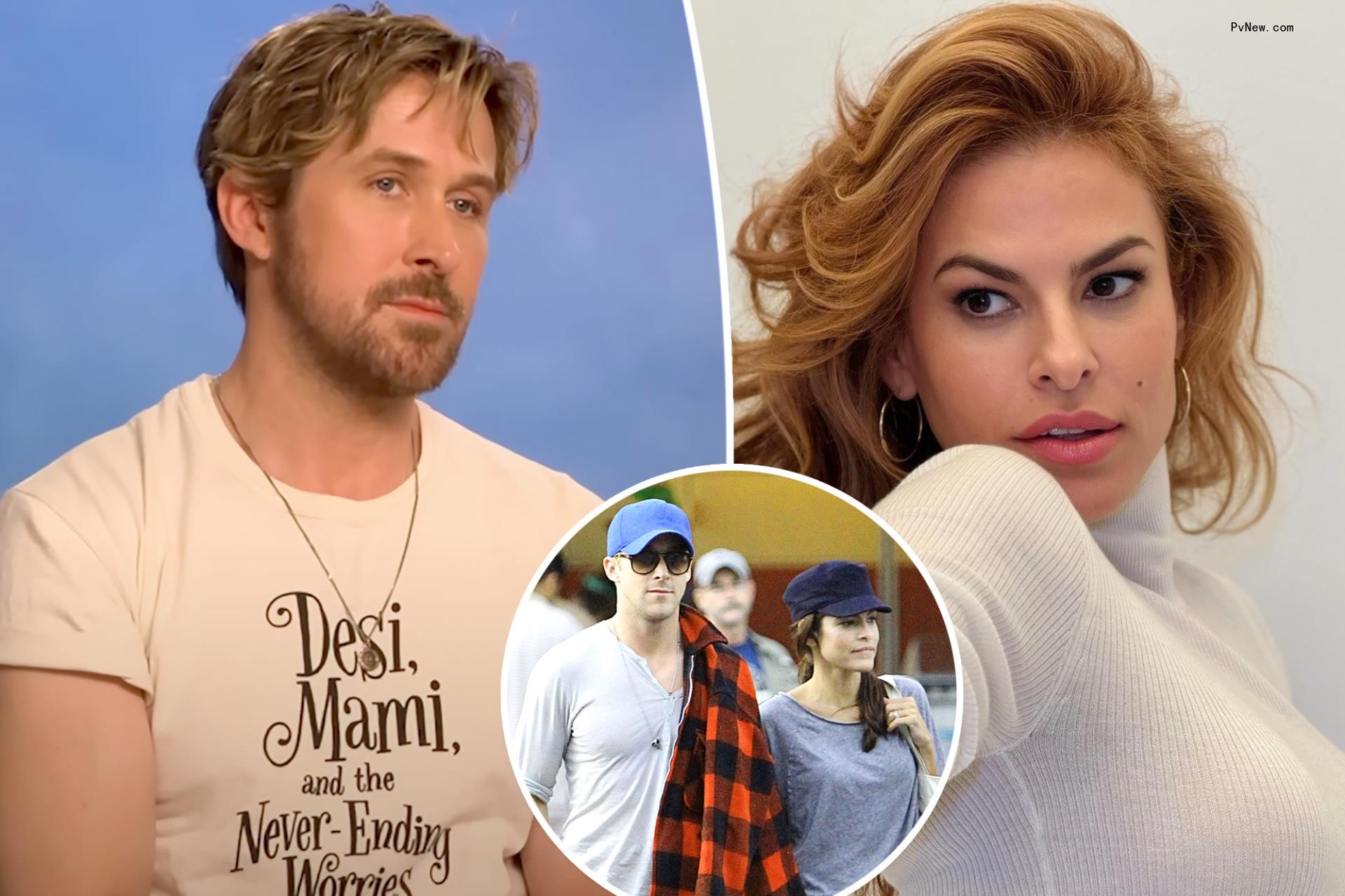 Ryan Gosling and Eva Mendes