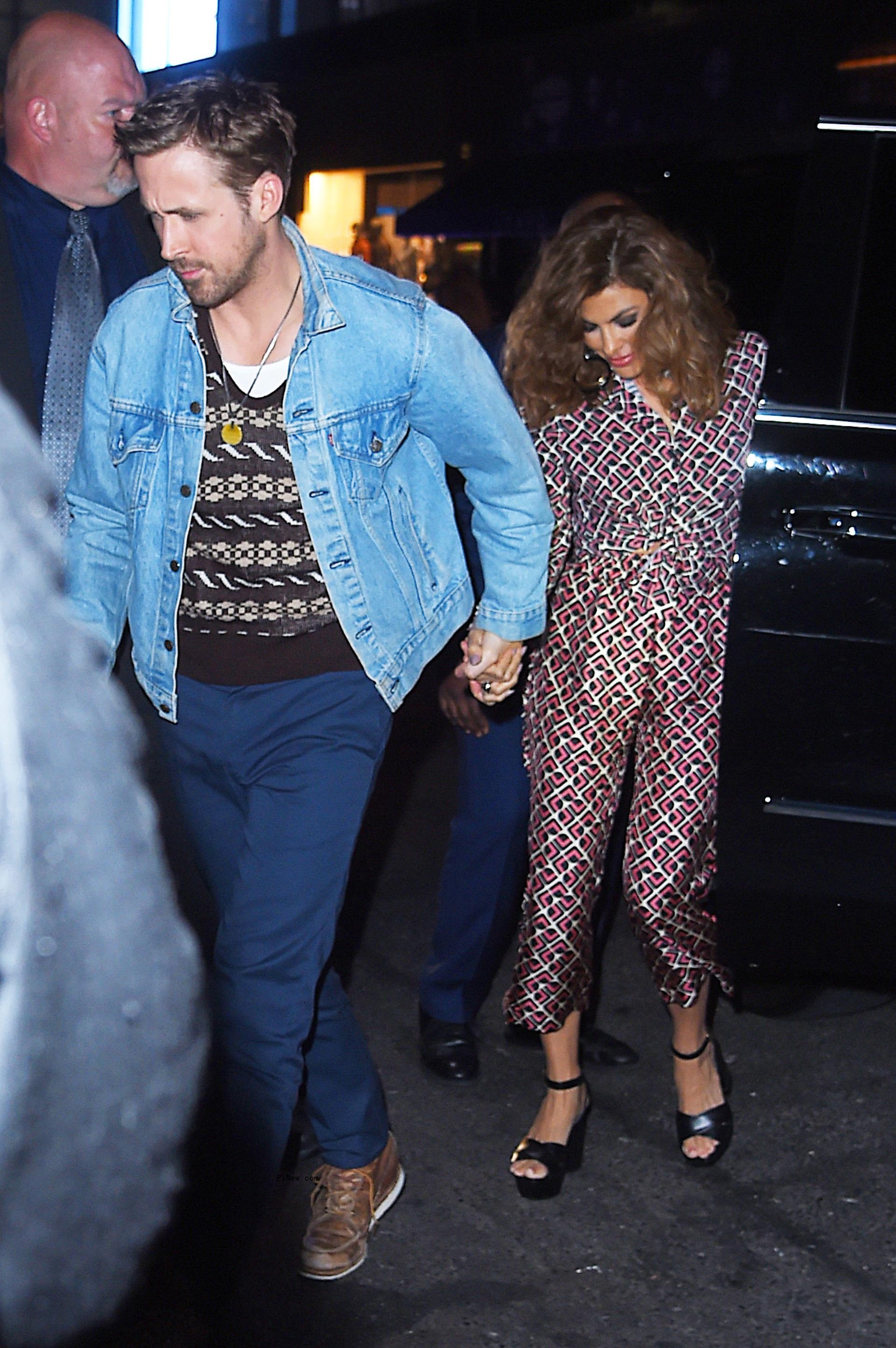 Eva Mendes and Ryan Gosling