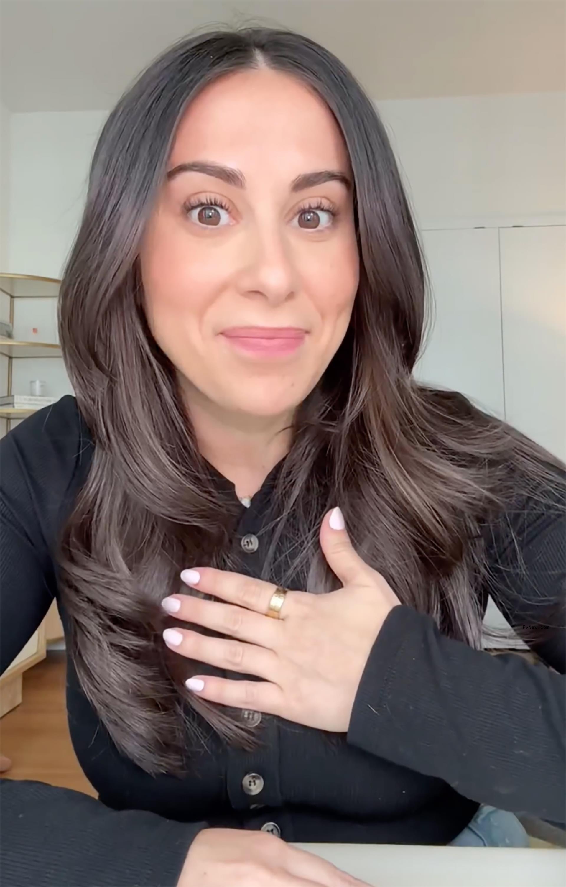 Claudia Oshry in an Instagram video. 