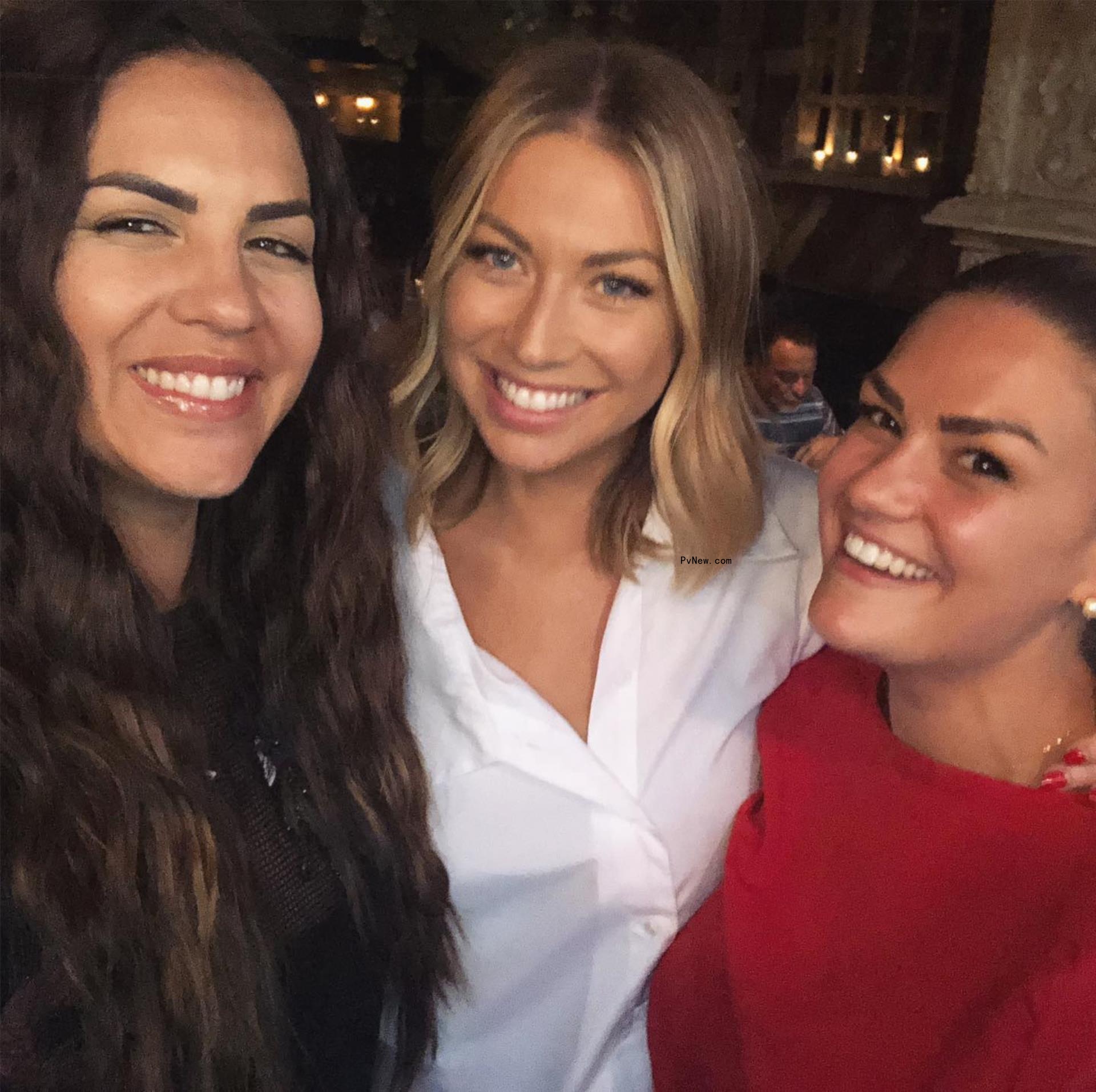 Stassi Schroeder, Katie Maloney, and Brittany Cartwright posing together