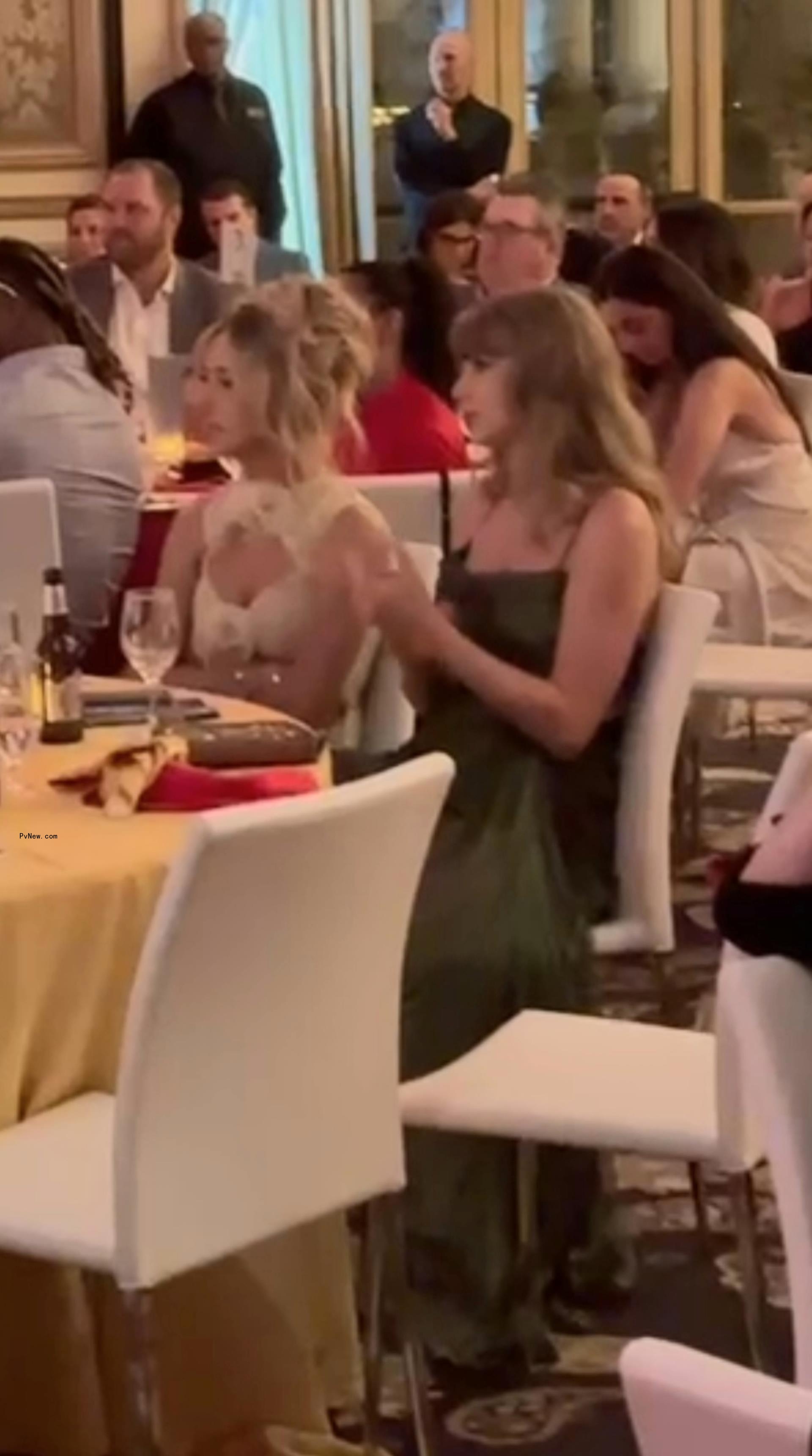 Brittany Mahomes and Taylor Swift