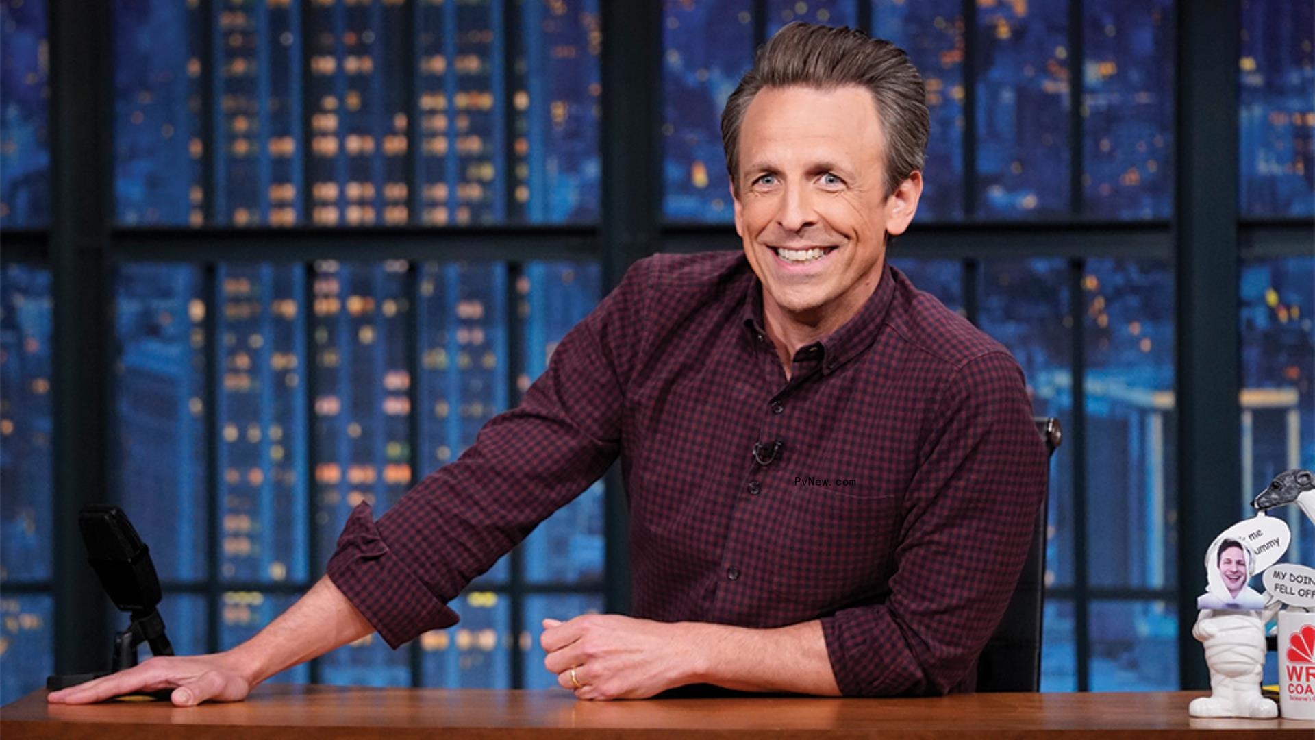 Seth Meyers Skewers Tom Sandoval, Peacock, Fox News, Linda Yaccarino and More at NBCUniversal Upfronts