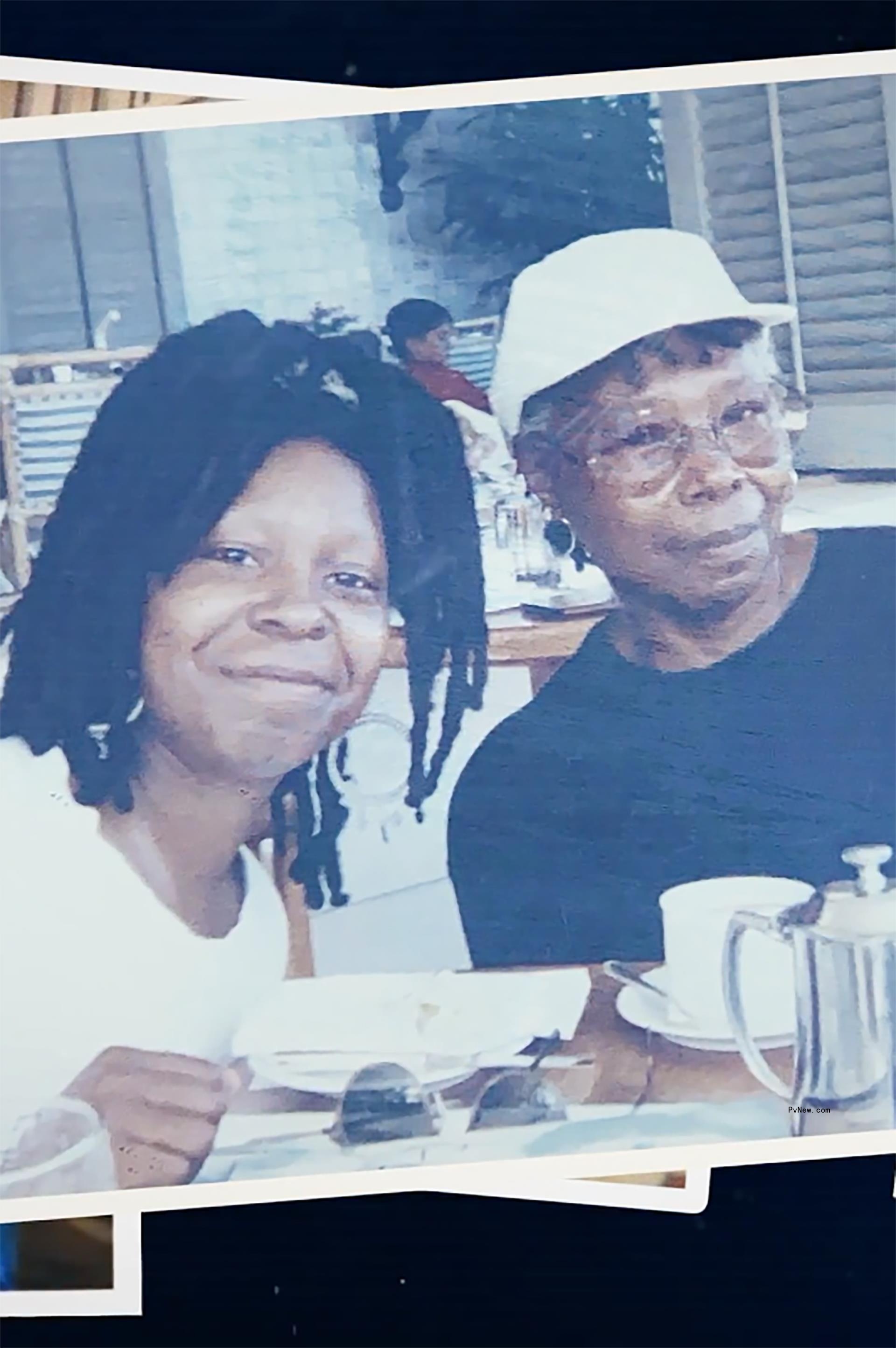 Whoopi Goldberg and brother Clyde