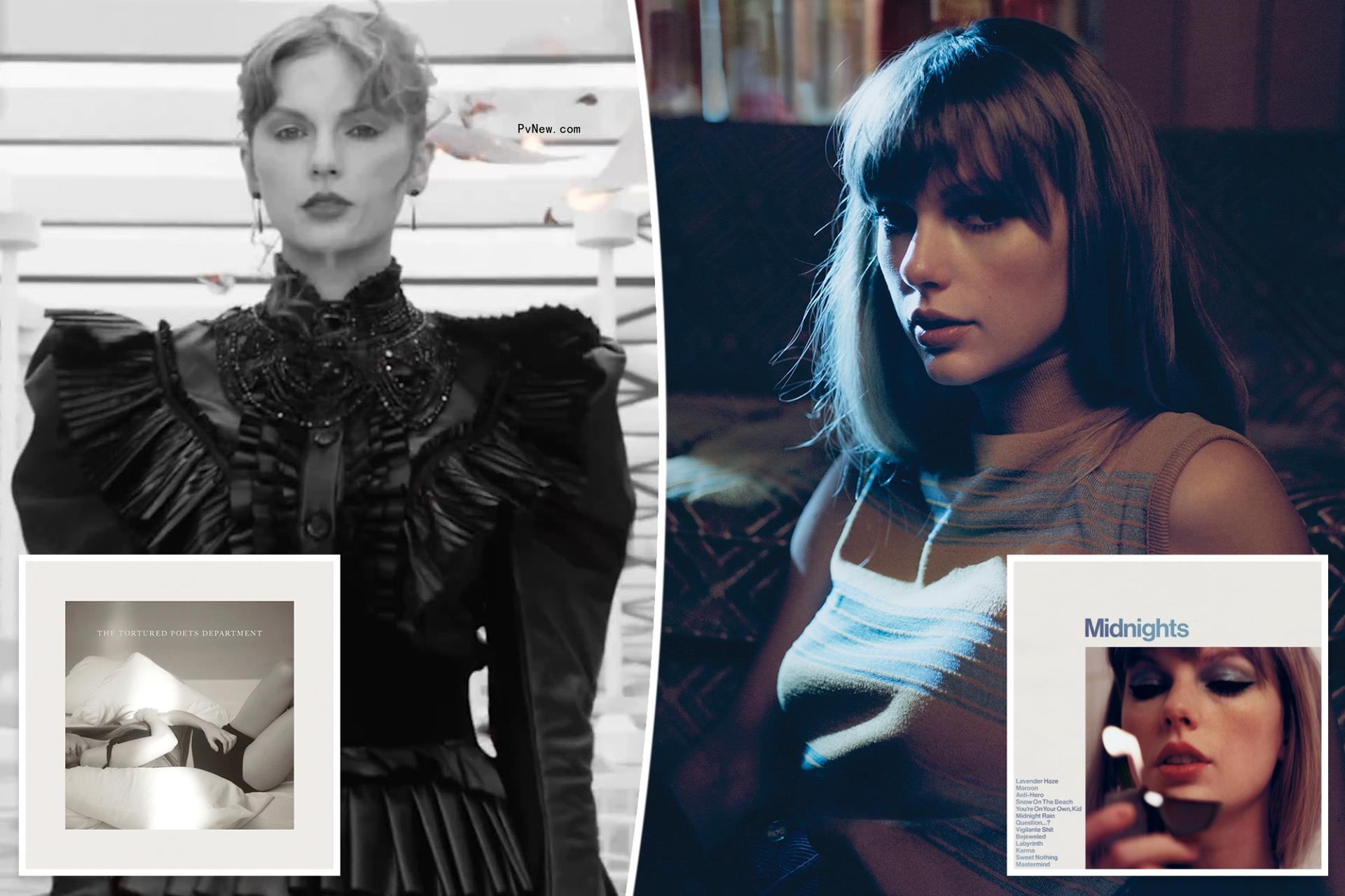 Taylor Swift supports fan theory co<i></i>nnecting ‘The Tortured Poets Department’ and ‘Midnights’