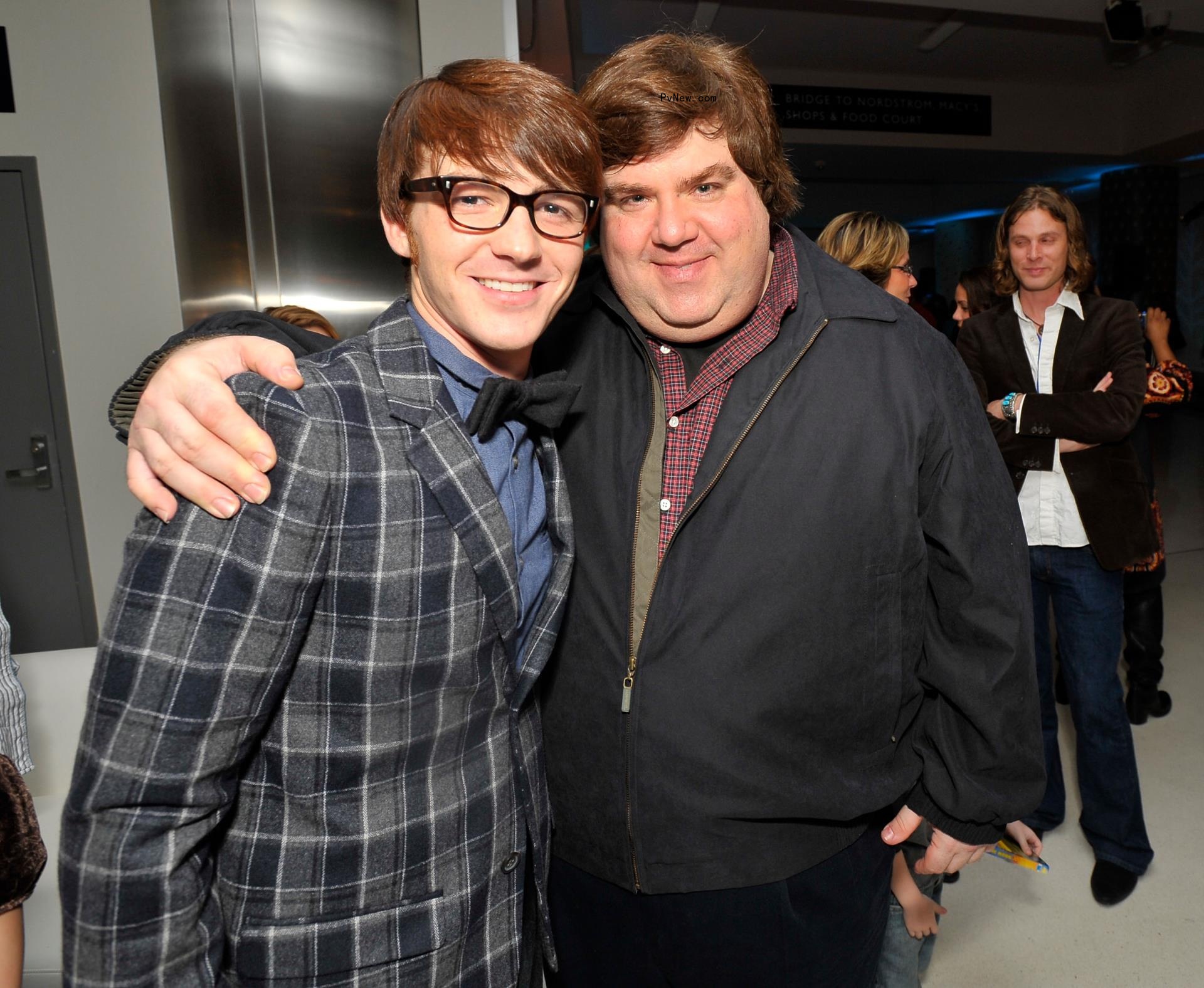 Drake Bell and Dan Schneider in 2008.