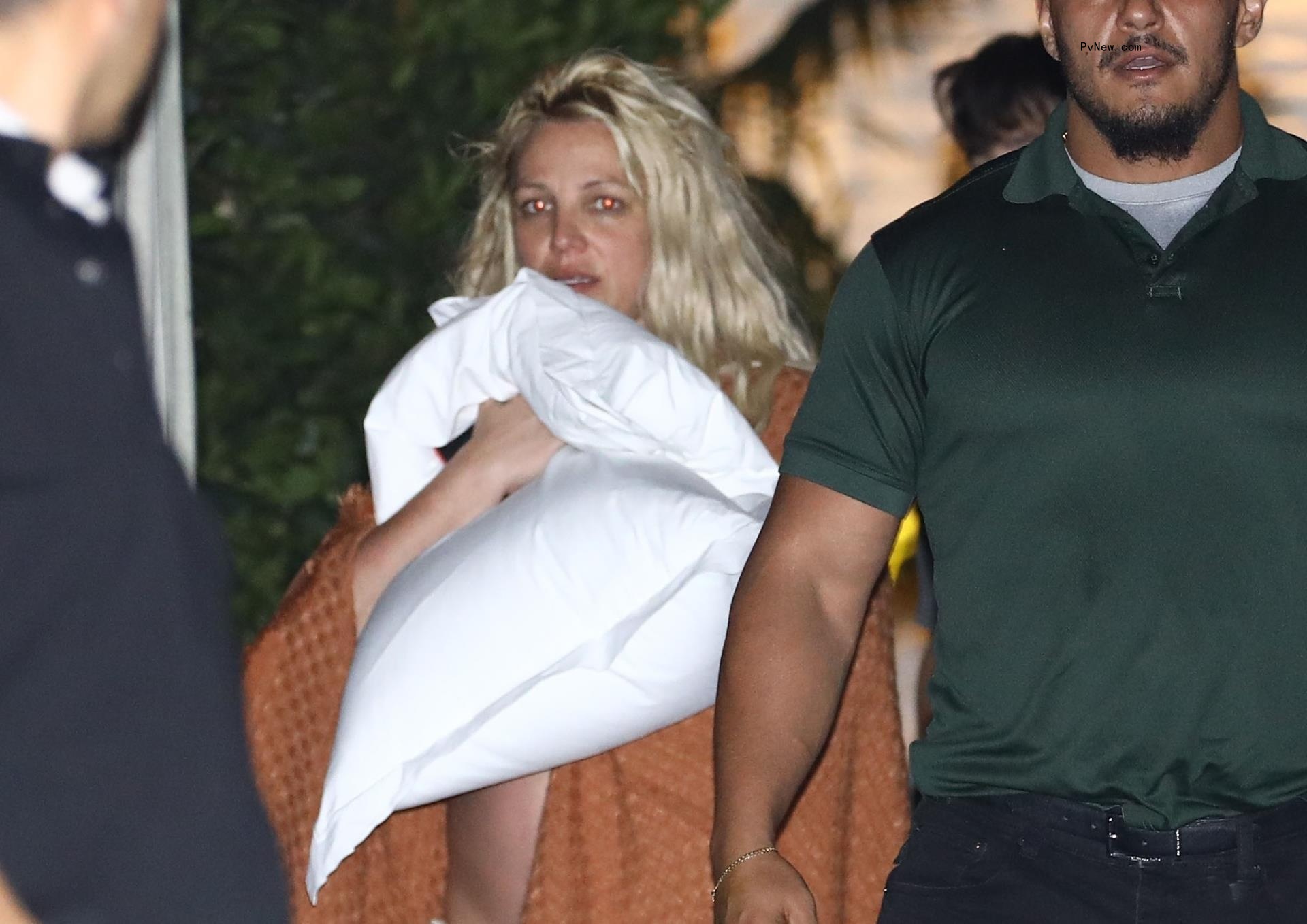 Britney Spears outside of Chateau Marmont.