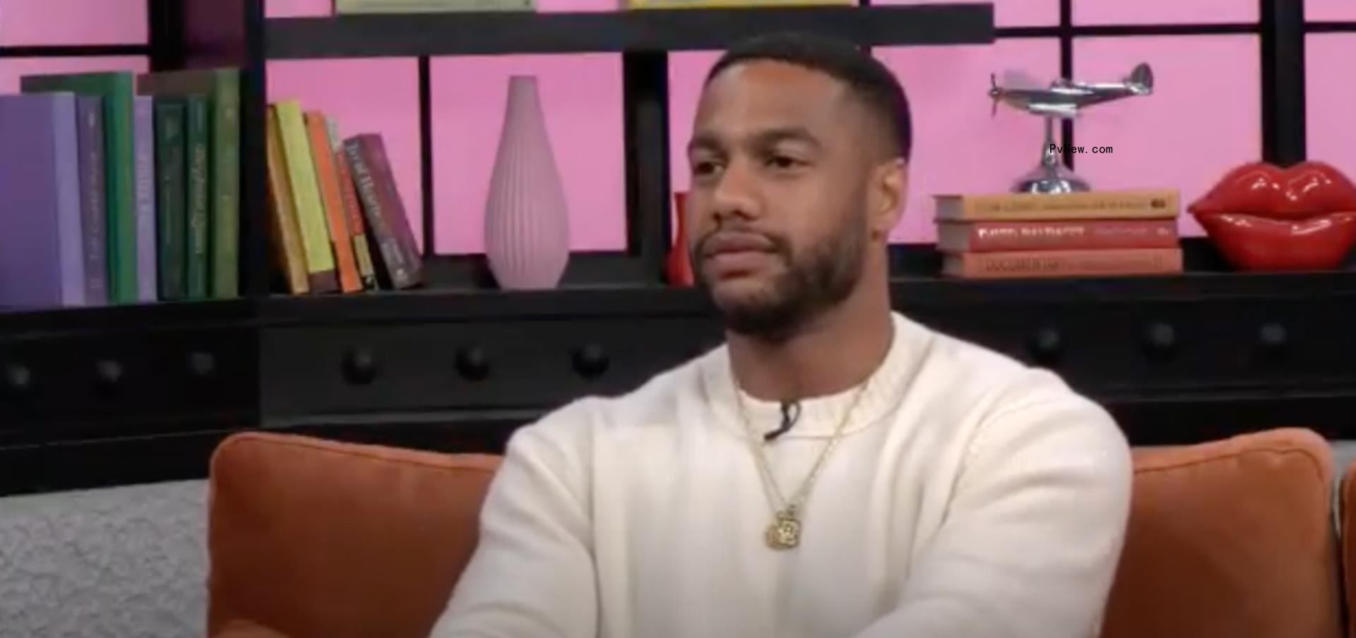 Amir Lancaster int he Page Six studio.