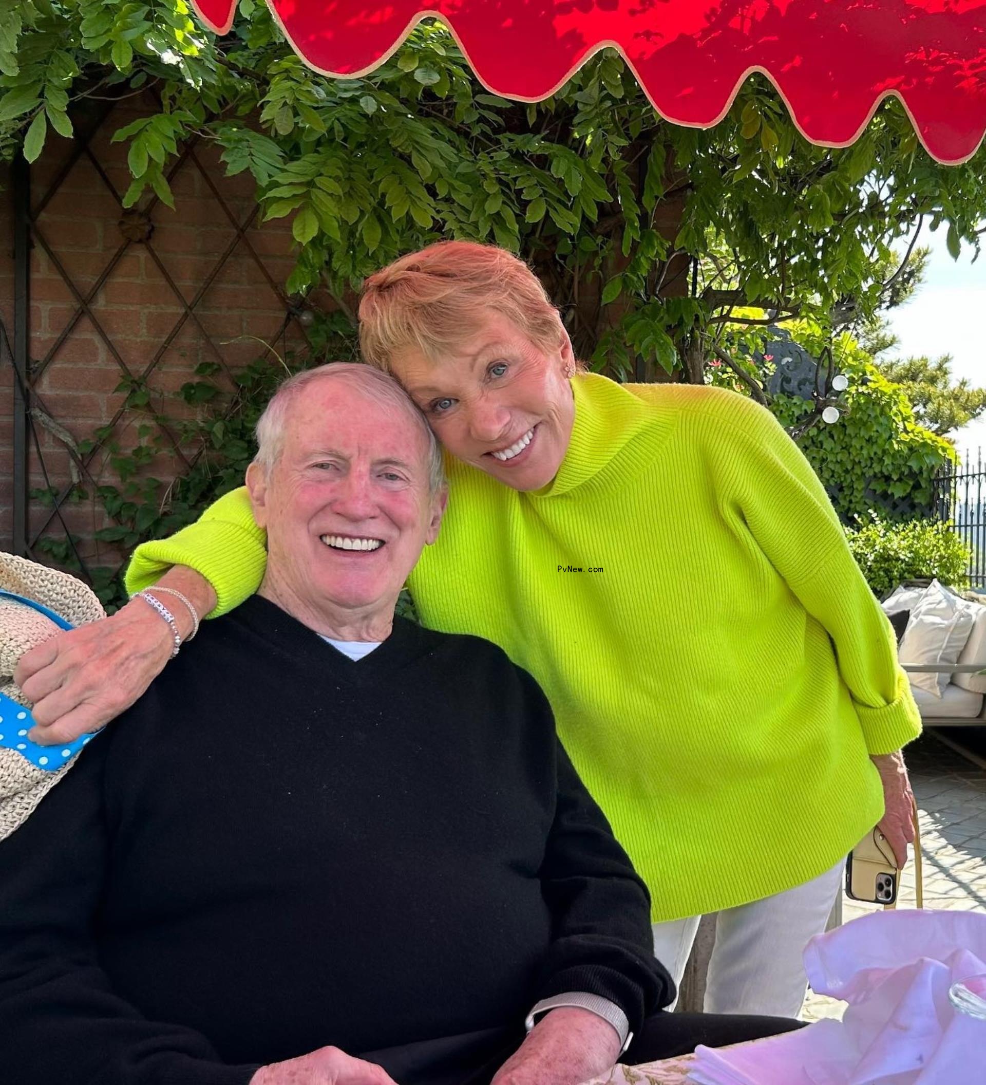 Barbara Corcoran Bill Higgins selfie