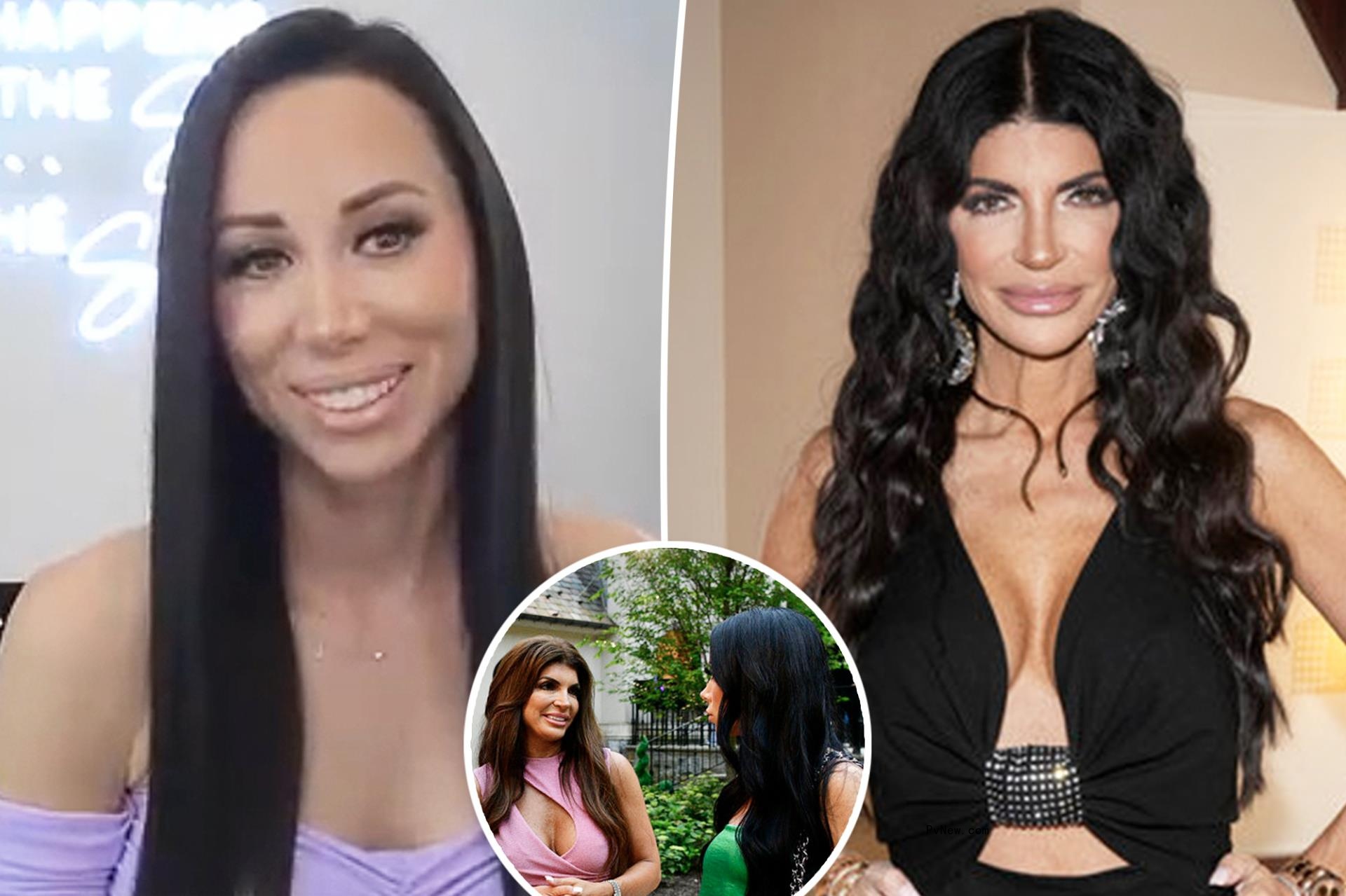 Rachel Fuda shades Teresa Giudice for taking ‘House of Villains’ gig amid alleged mo<i></i>ney woes: She’s ‘hustlin’ for a buck’
