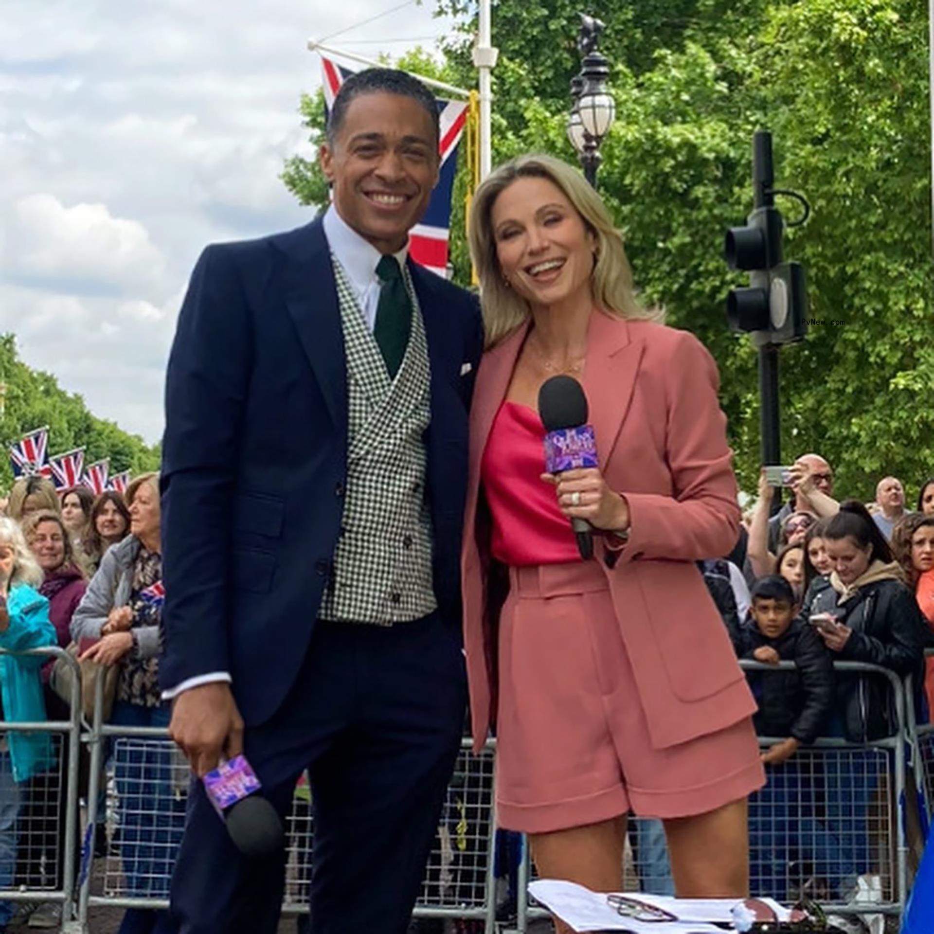Amy Robach and T.J. Holmes