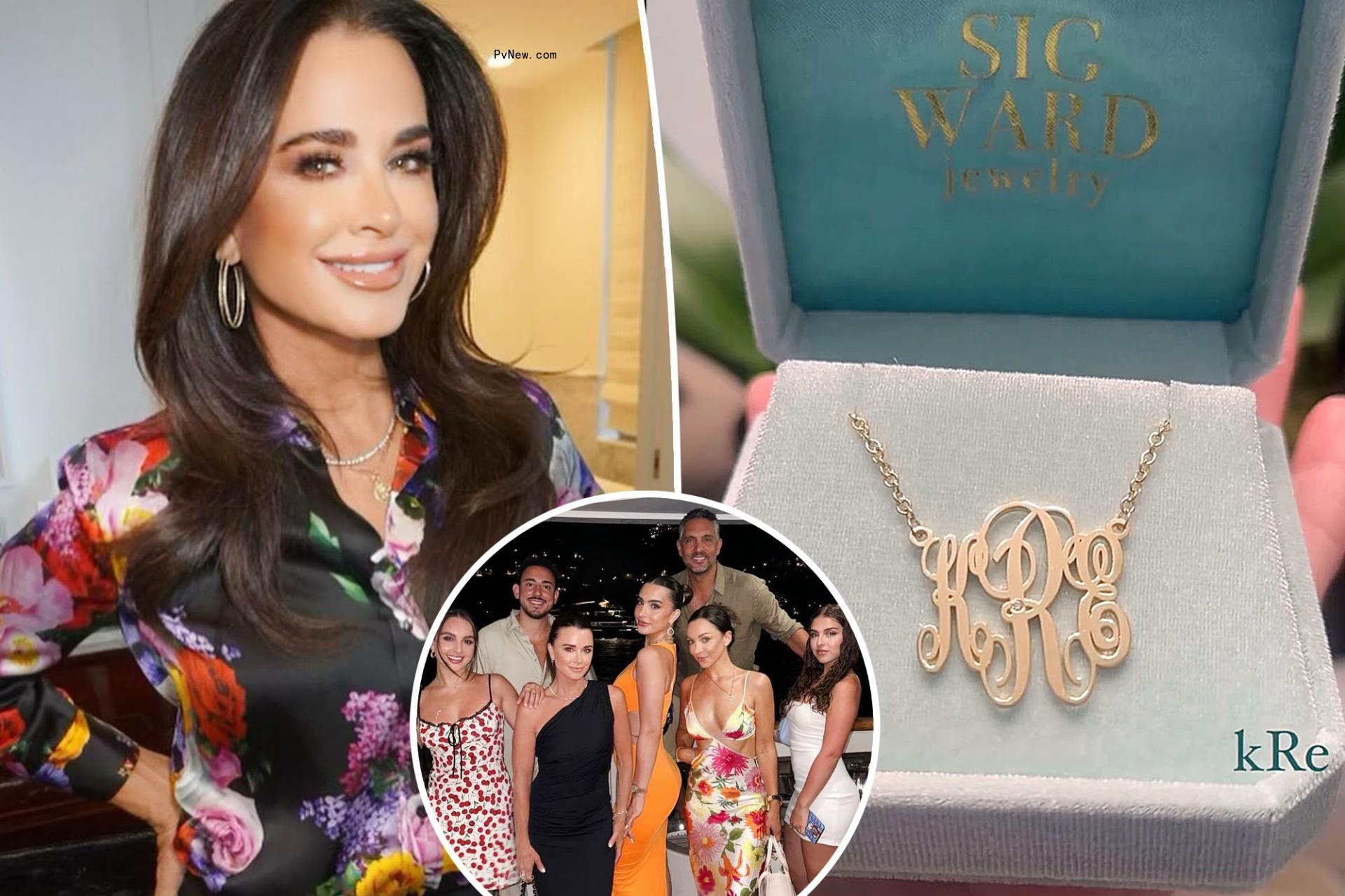 Kyle Richards ditches Mauricio Umansky’s last name in mo<i></i>nogram Mother’s Day necklace