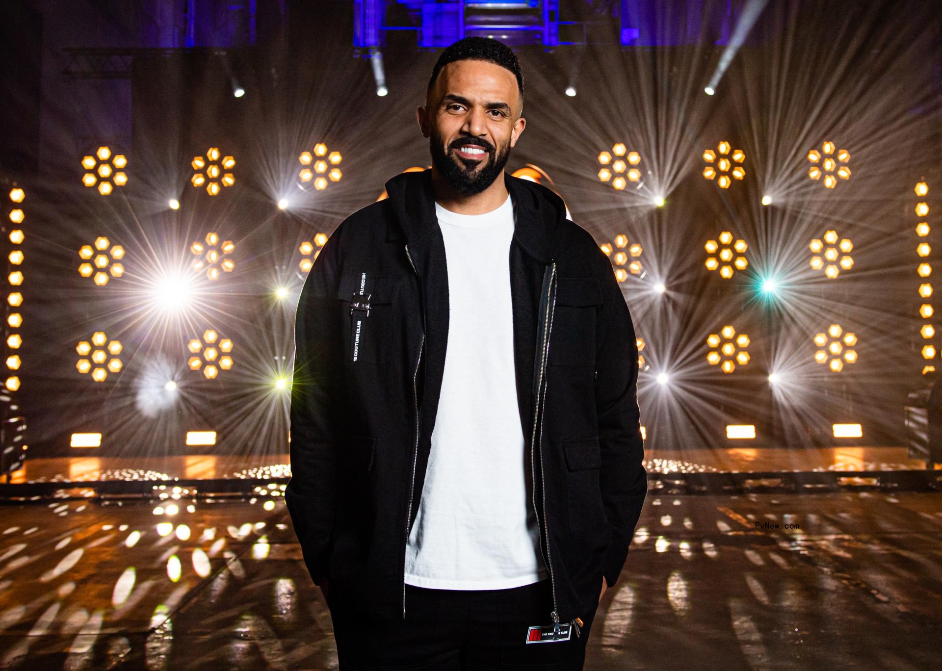 Craig David at a McDonald's event in 2020.