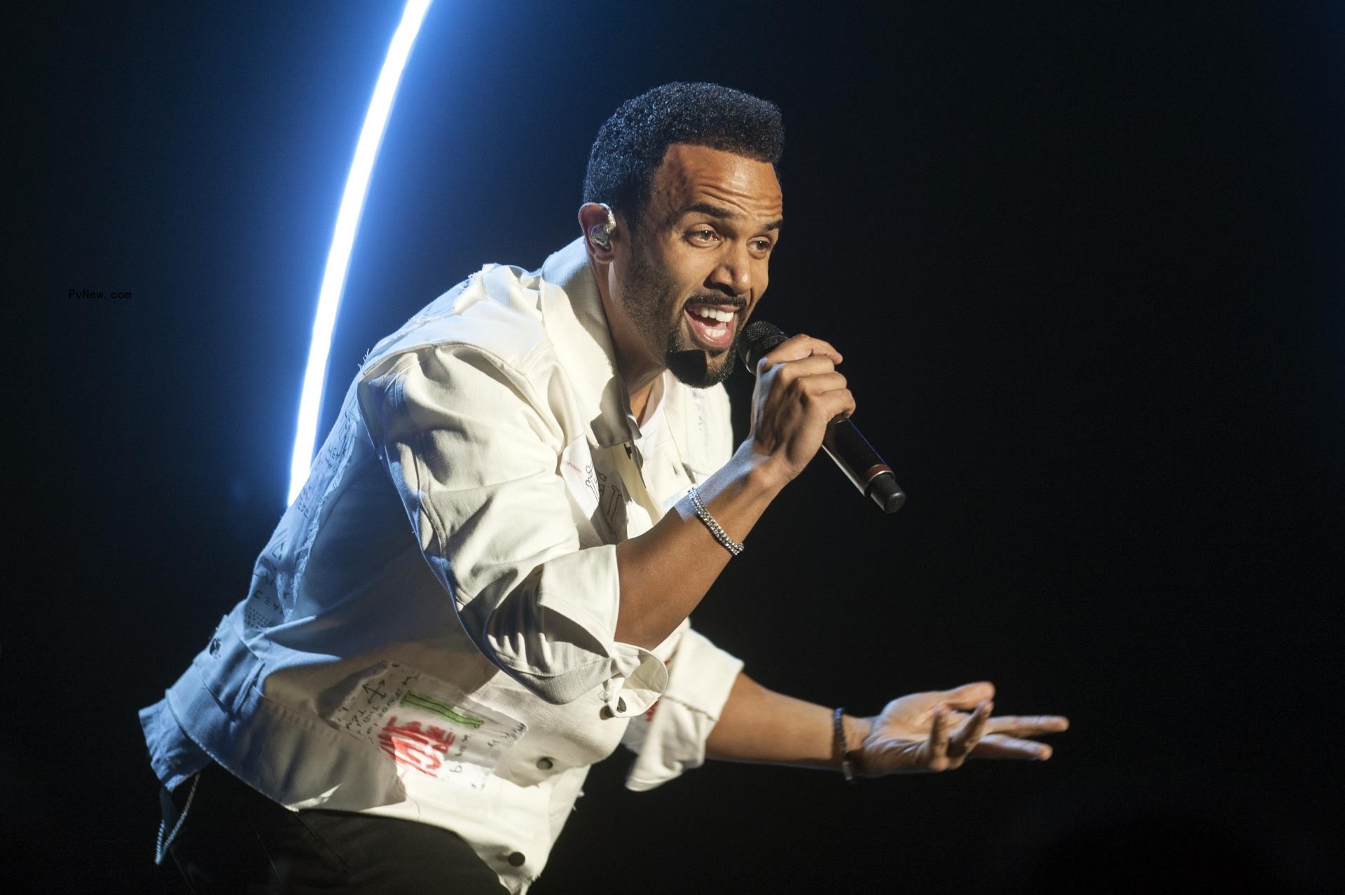 Craig David performing in Scotland in 2016.