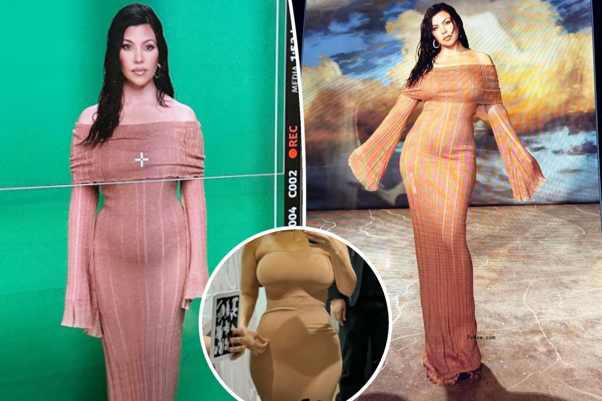 Kourtney Kardashian selfie