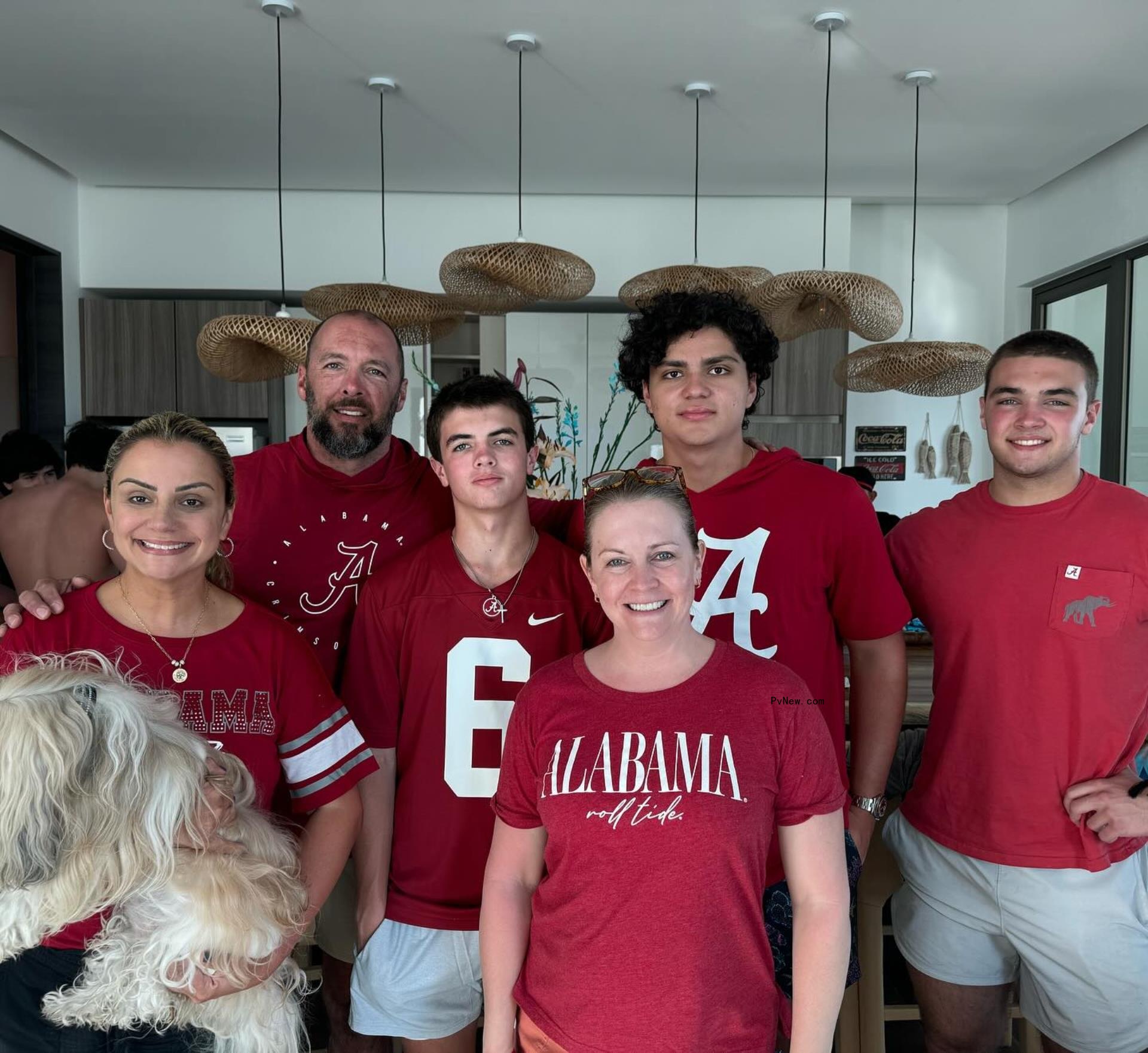 Melissa Joan Hart, her husband and their sons.