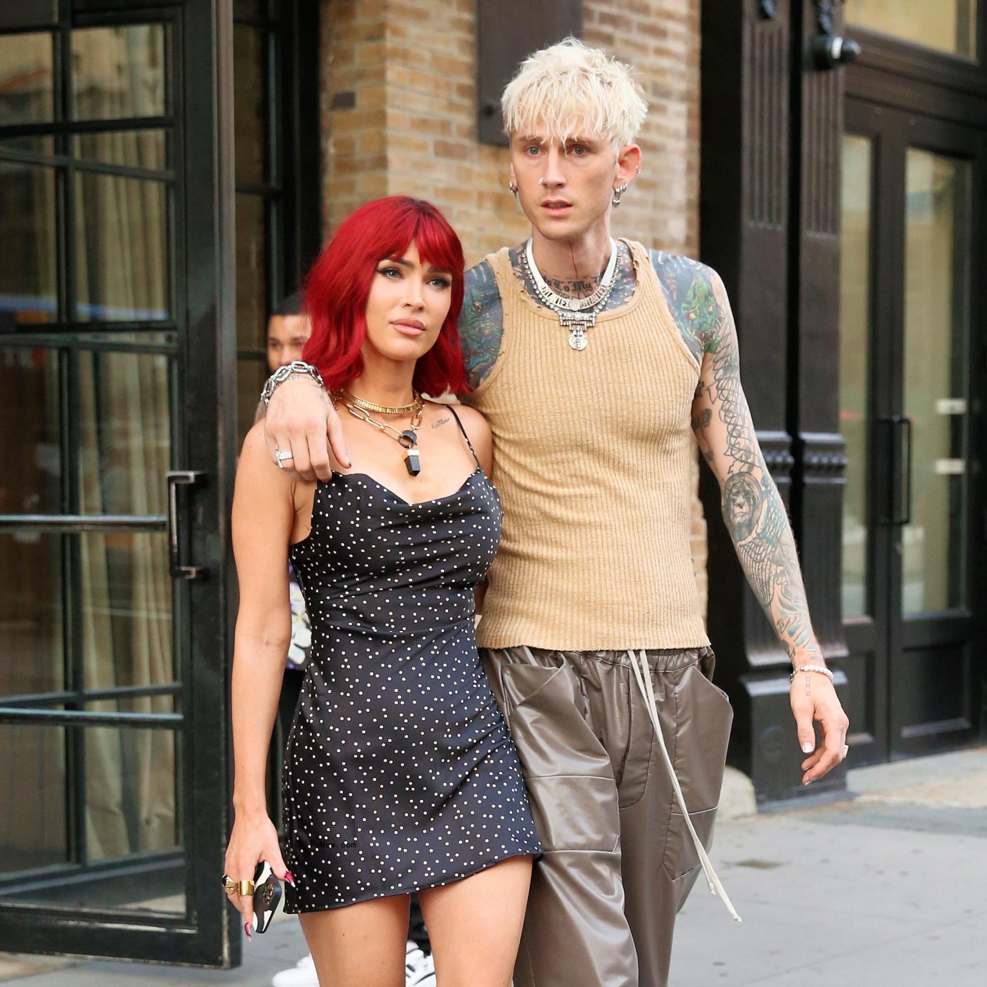 Megan Fox and Machine Gun Kelly