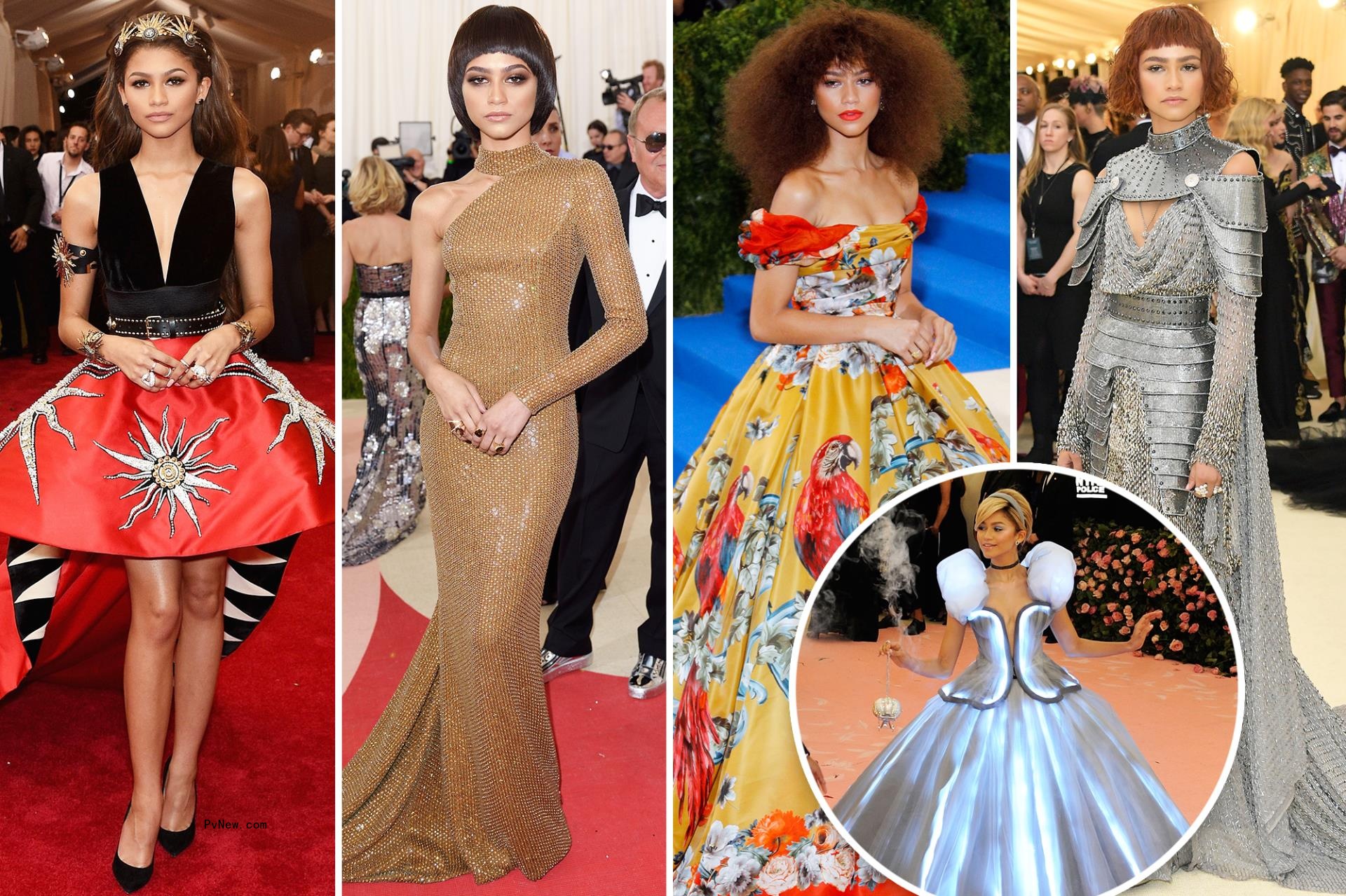 All of Zendaya’s memorable Met Gala red carpet looks through the years