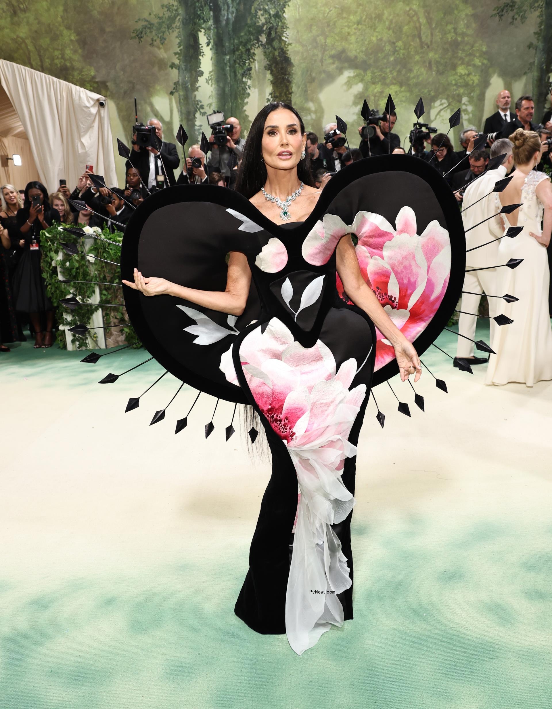 Demi Moore Met Gala red carpet