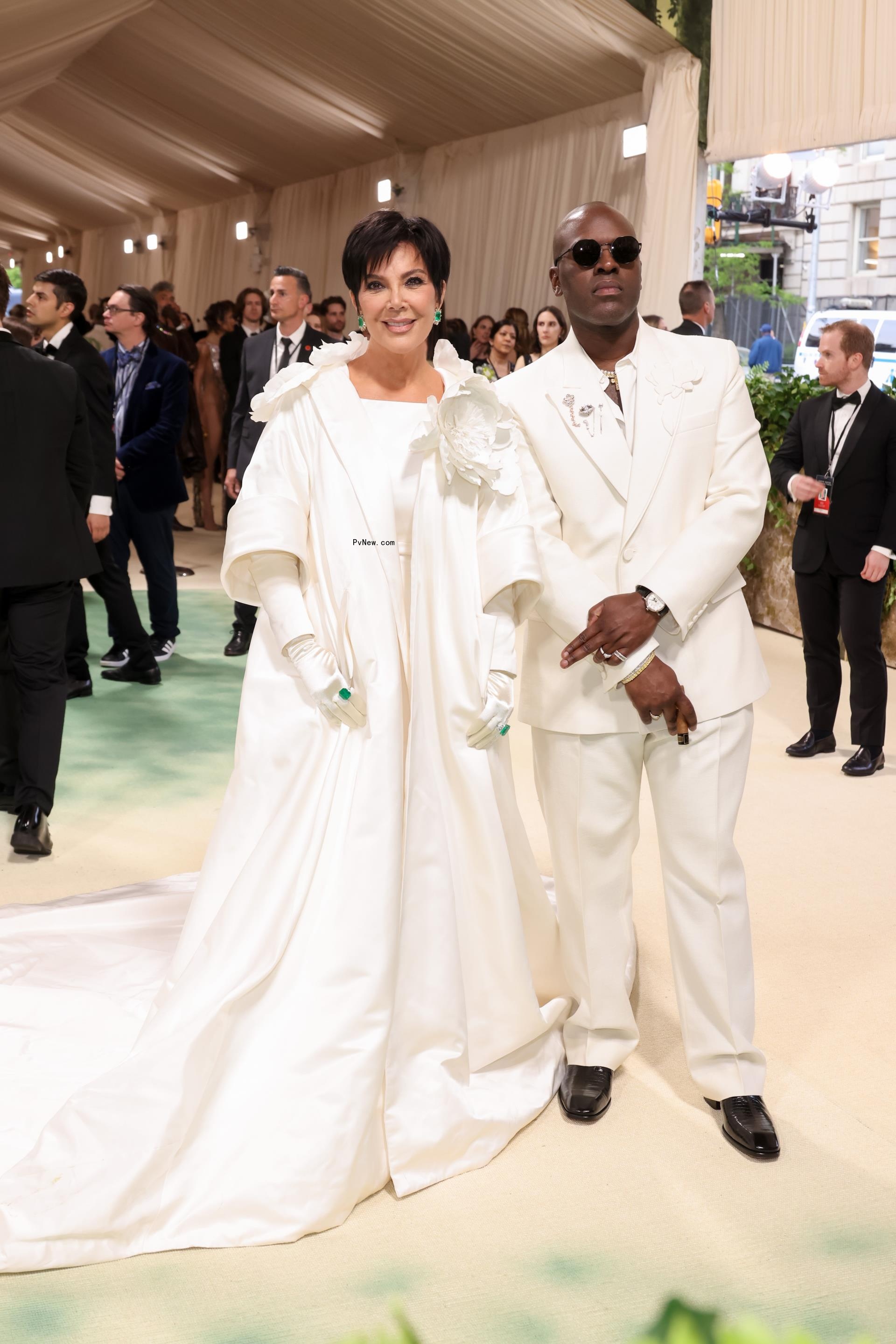 Kris Jenner and Corey Gamble 
