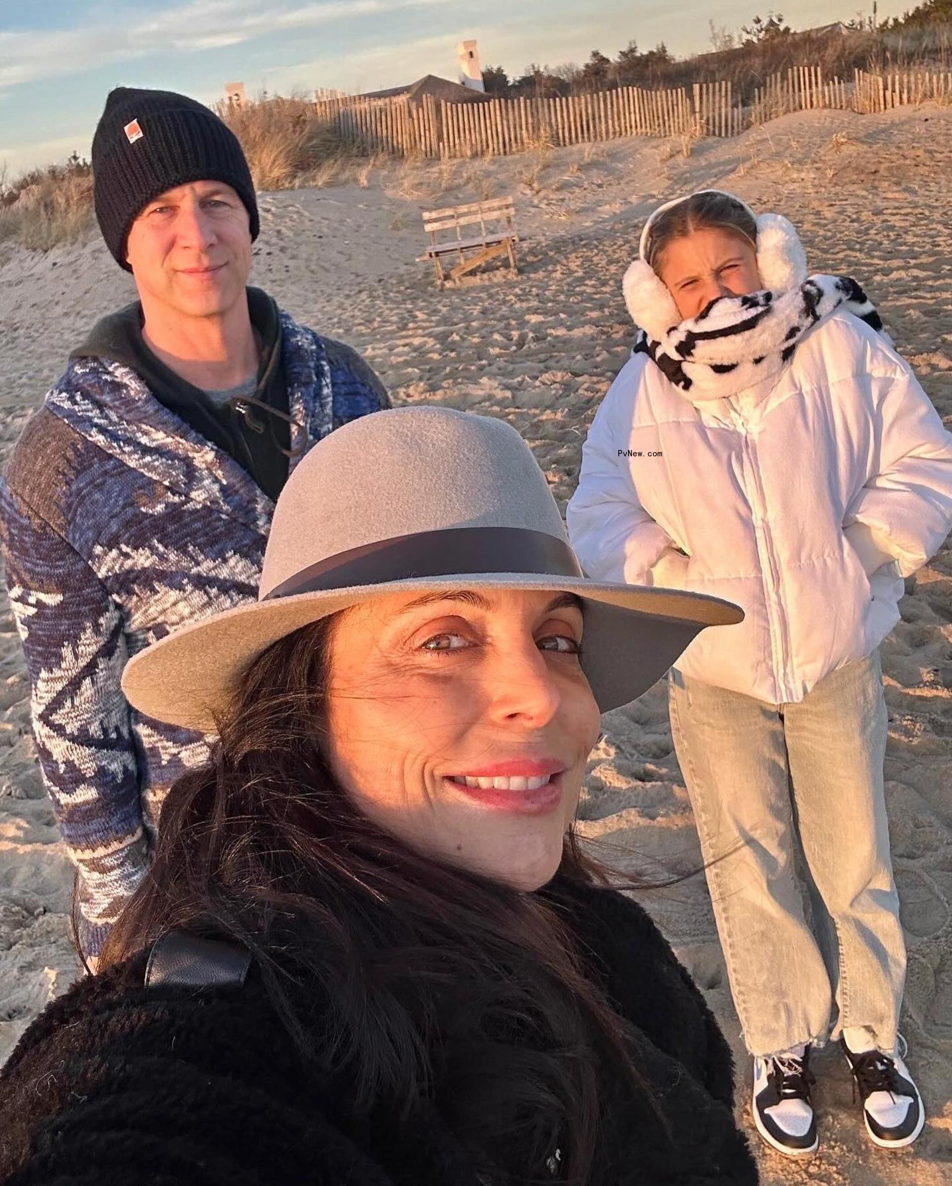 Bethenny Frankel and Paul Bernon on vacation. 