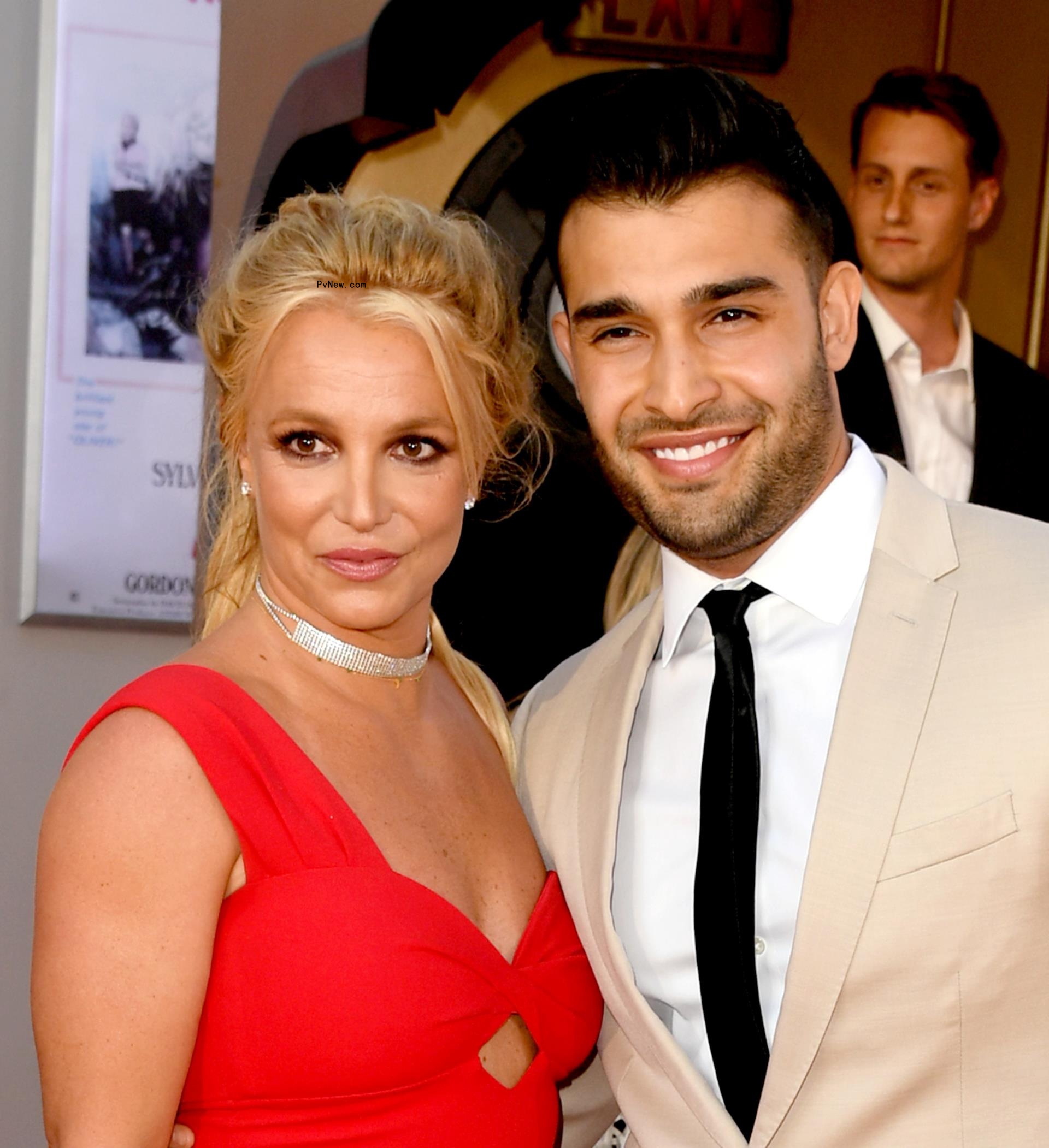 Britney Spears and Sam Asghari