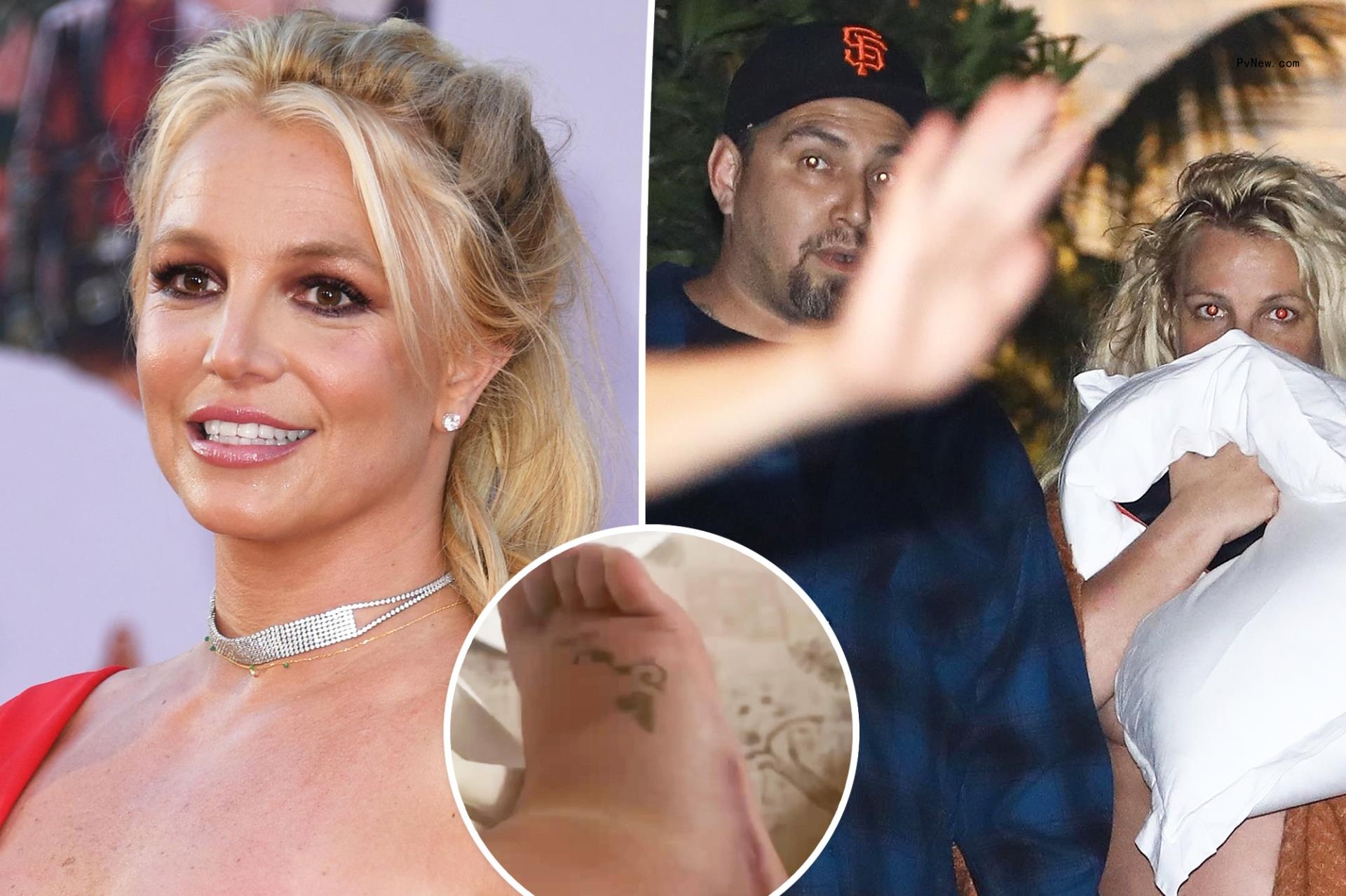 Britney Spears denies havin<i></i>g a ‘breakdown’ at Chateau Marmont, may need surgery on injured foot