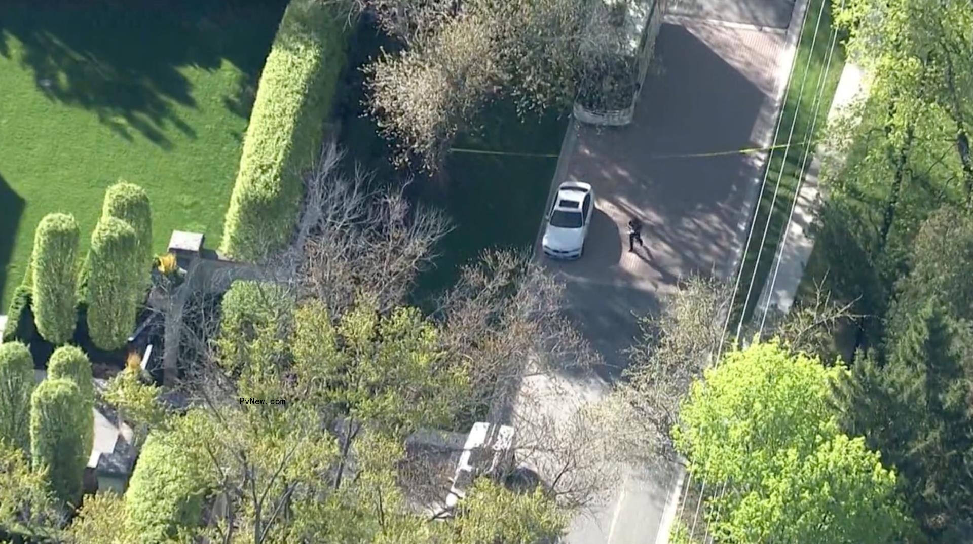 aerial photo of drake's toro<i></i>nto mansion