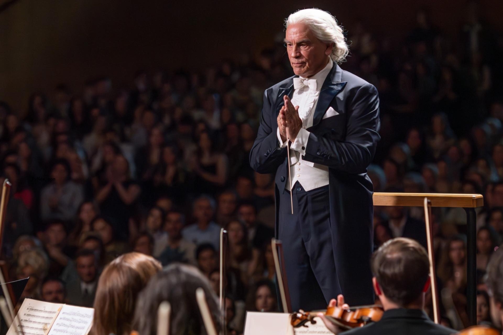 John Malkovich Dons White Tie to Play Romanian Co<i></i>nductor Sergiu Celibidache in First Look Image from ‘The Yellow Tie’