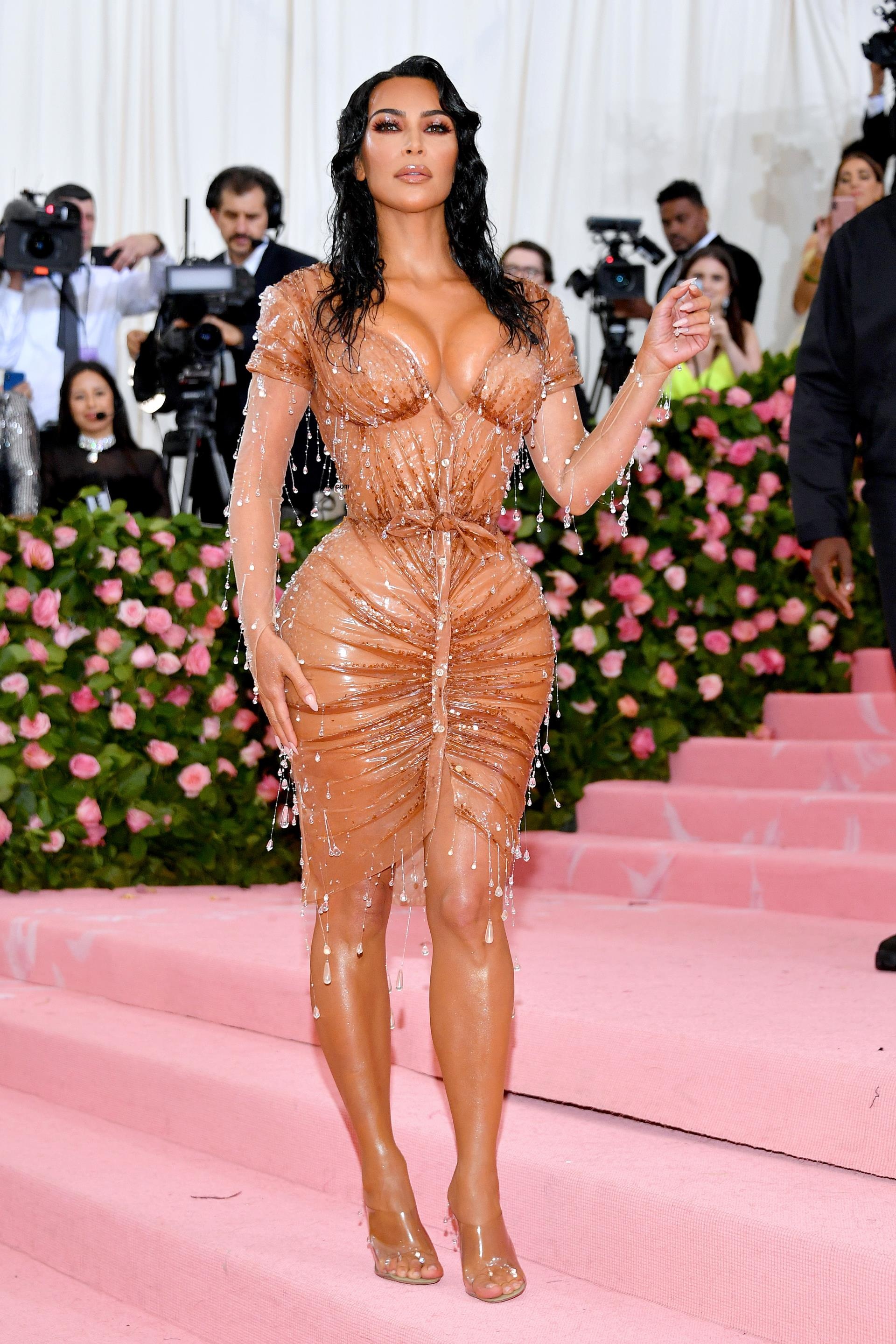 Kim Kardashian at the 2019 Met Gala. 
