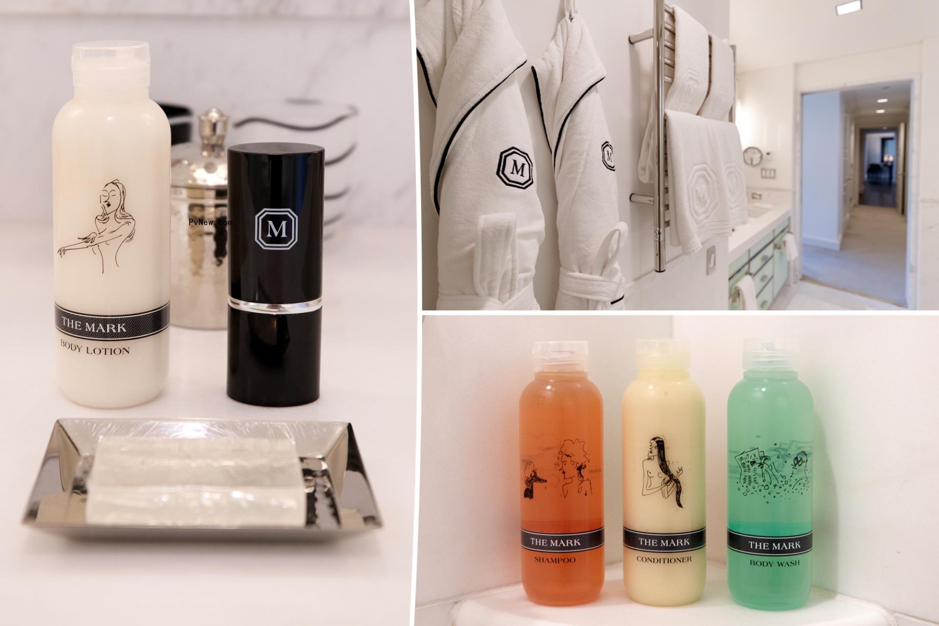 The Mark Hotel bathroom amenities.  