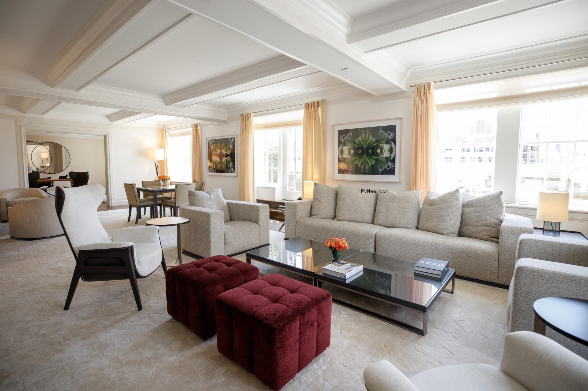 The Mark Hotel living room