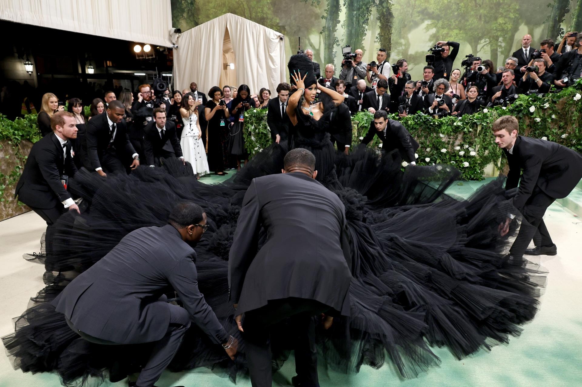 Cardi B on the red carpet