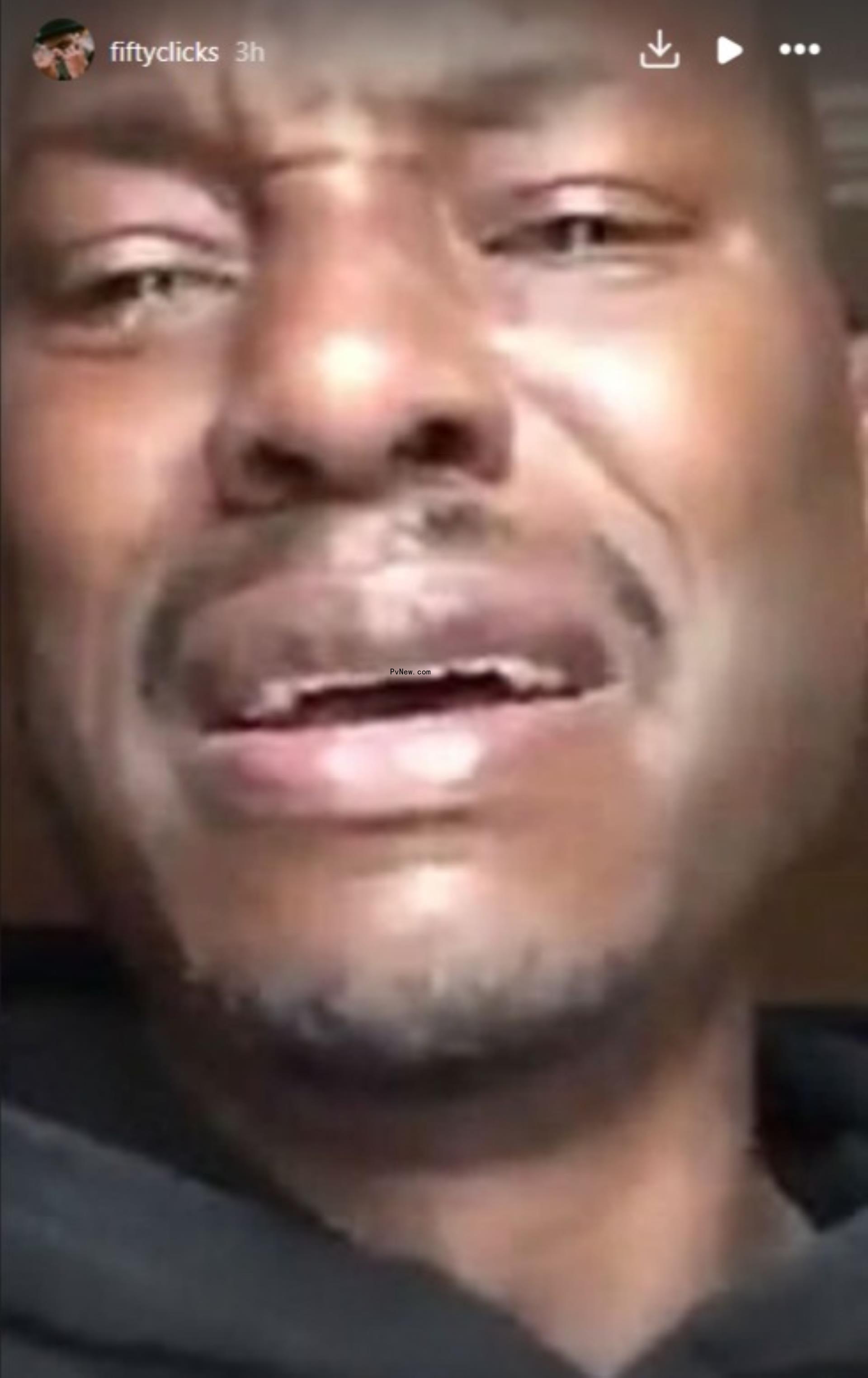 A meme of Tyrese crying.