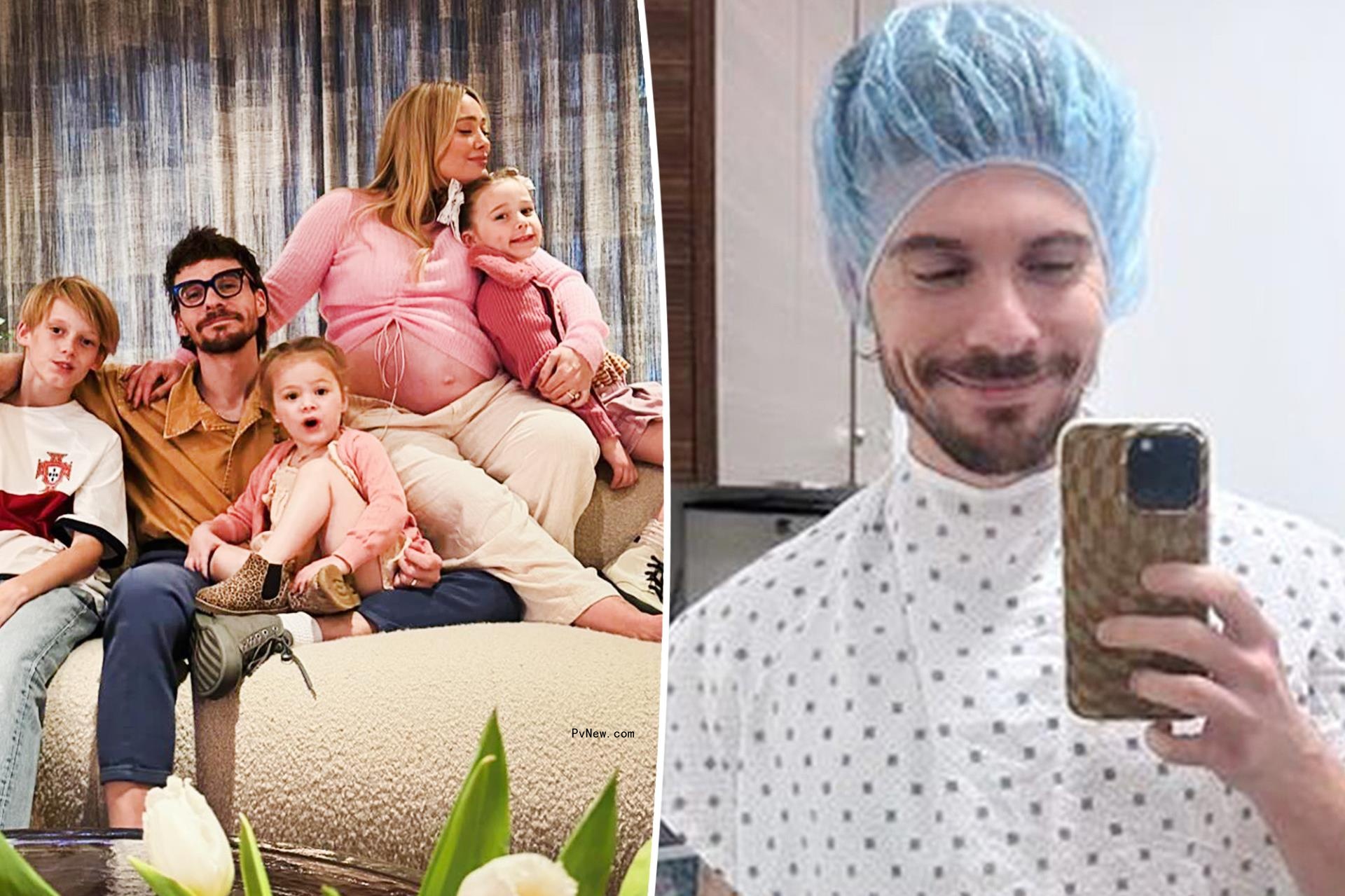 Matthew Koma split with him and Hilary Duff with their kids.