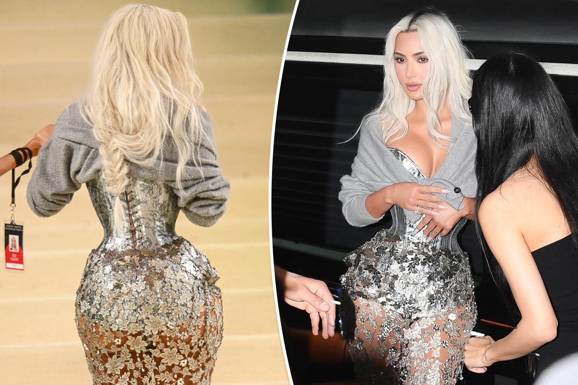 Kim Kardashian at the 2024 Met Gala.