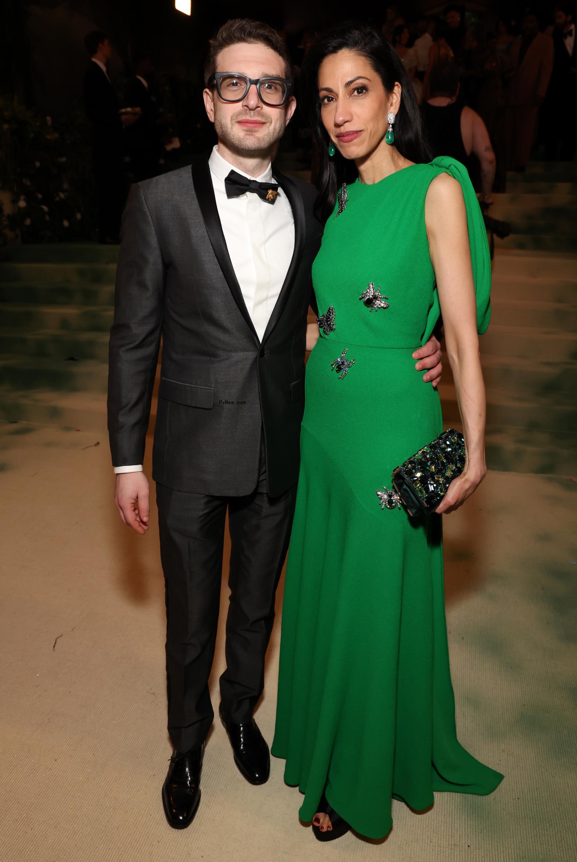 Huma Abedin and Alex Soros.