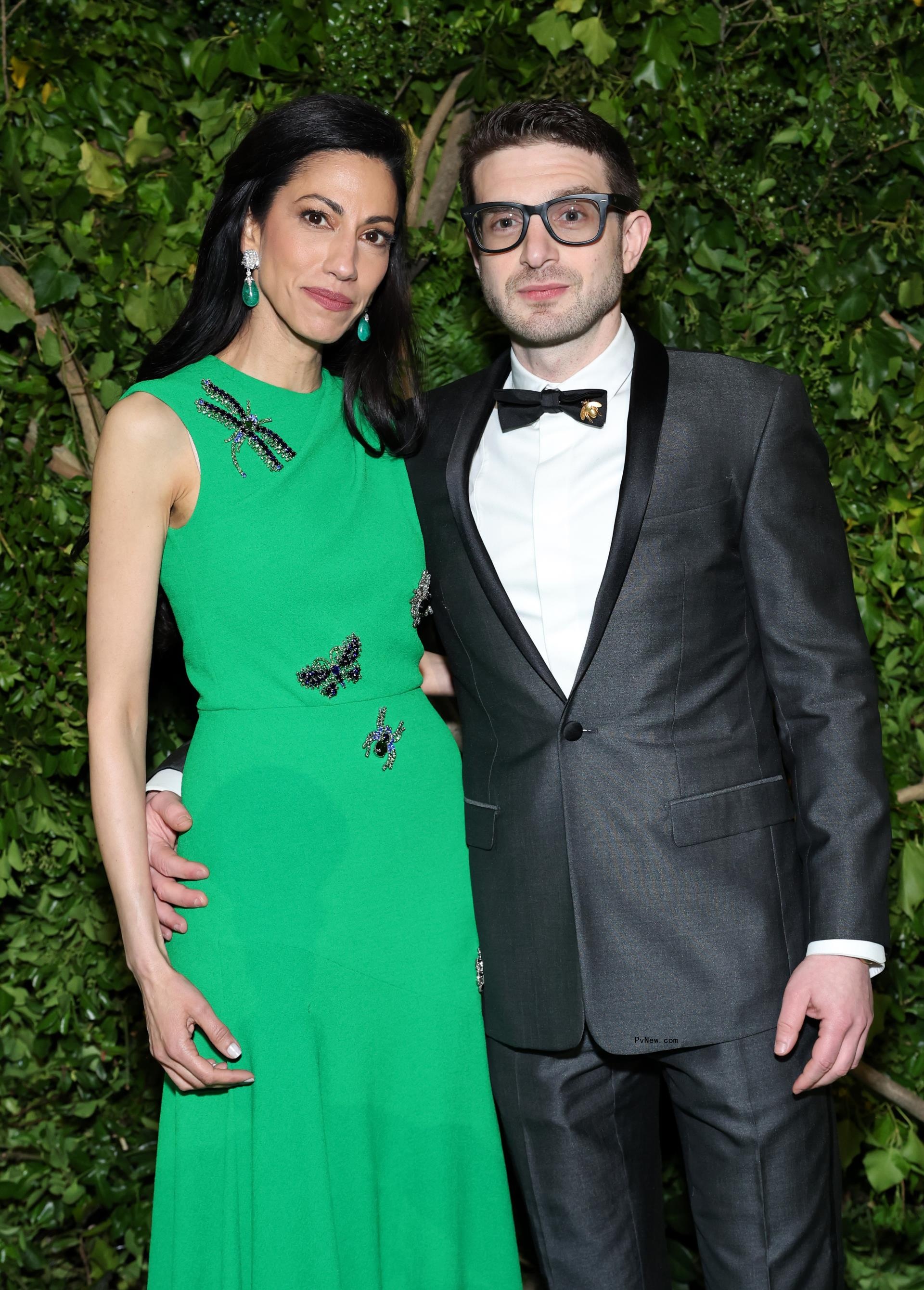 Huma Abedin and Alex Soros.