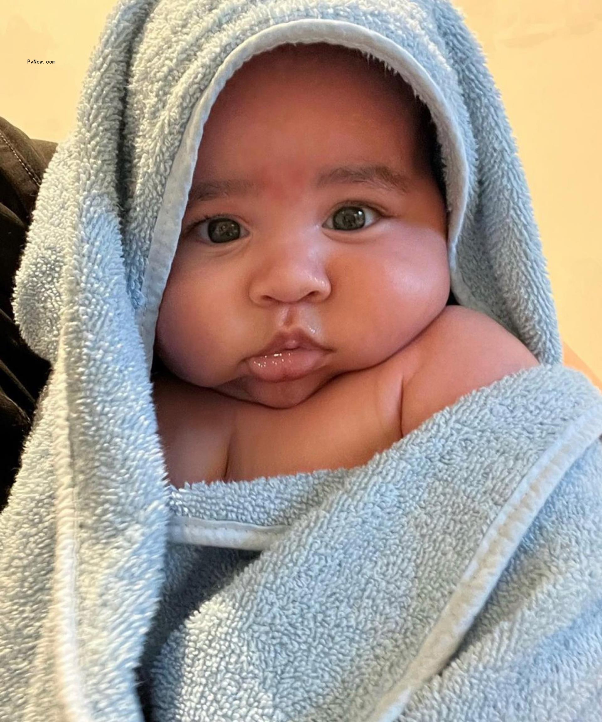 Tatum Thompson as a baby