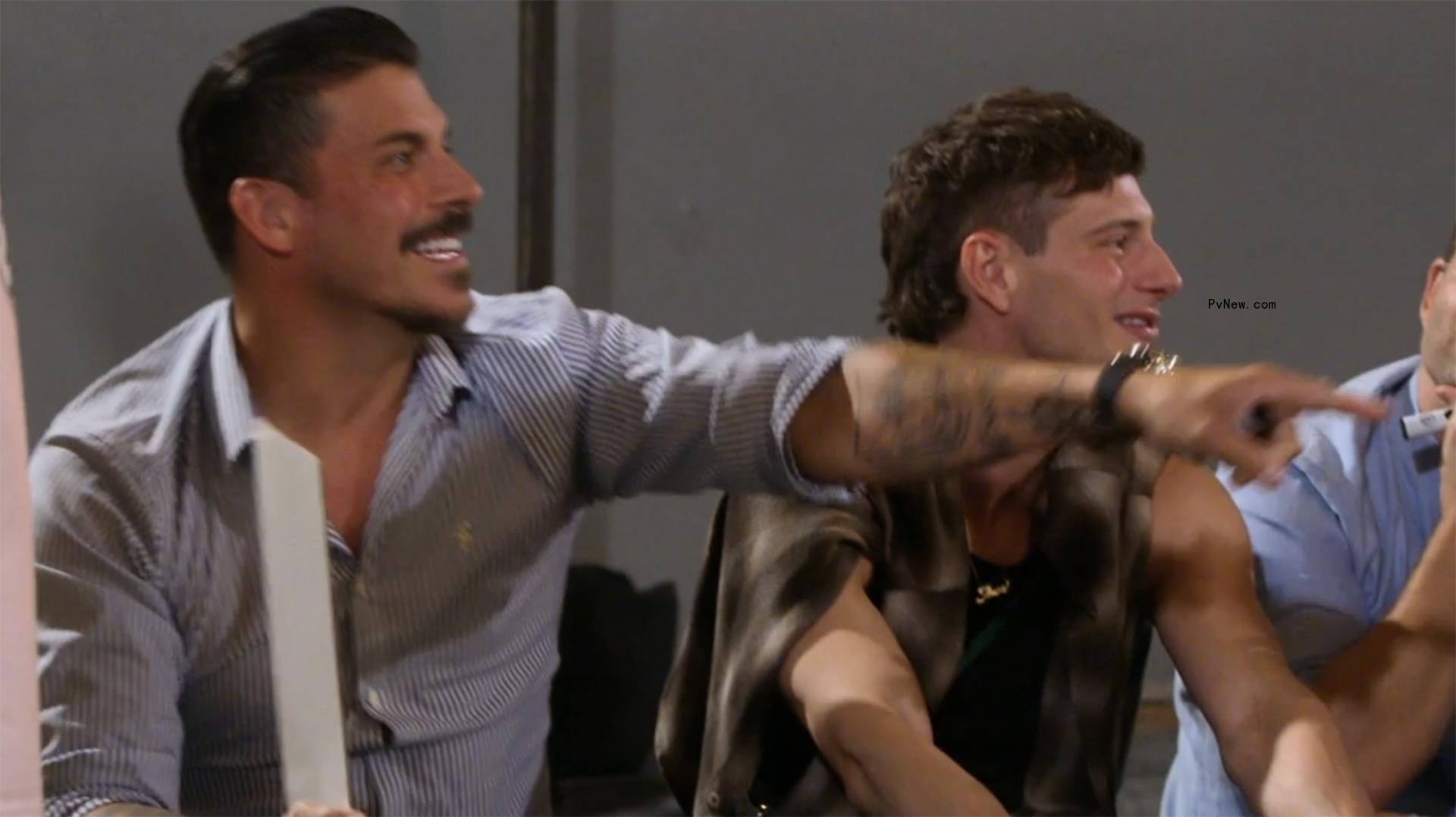 Jax Taylor sitting on 