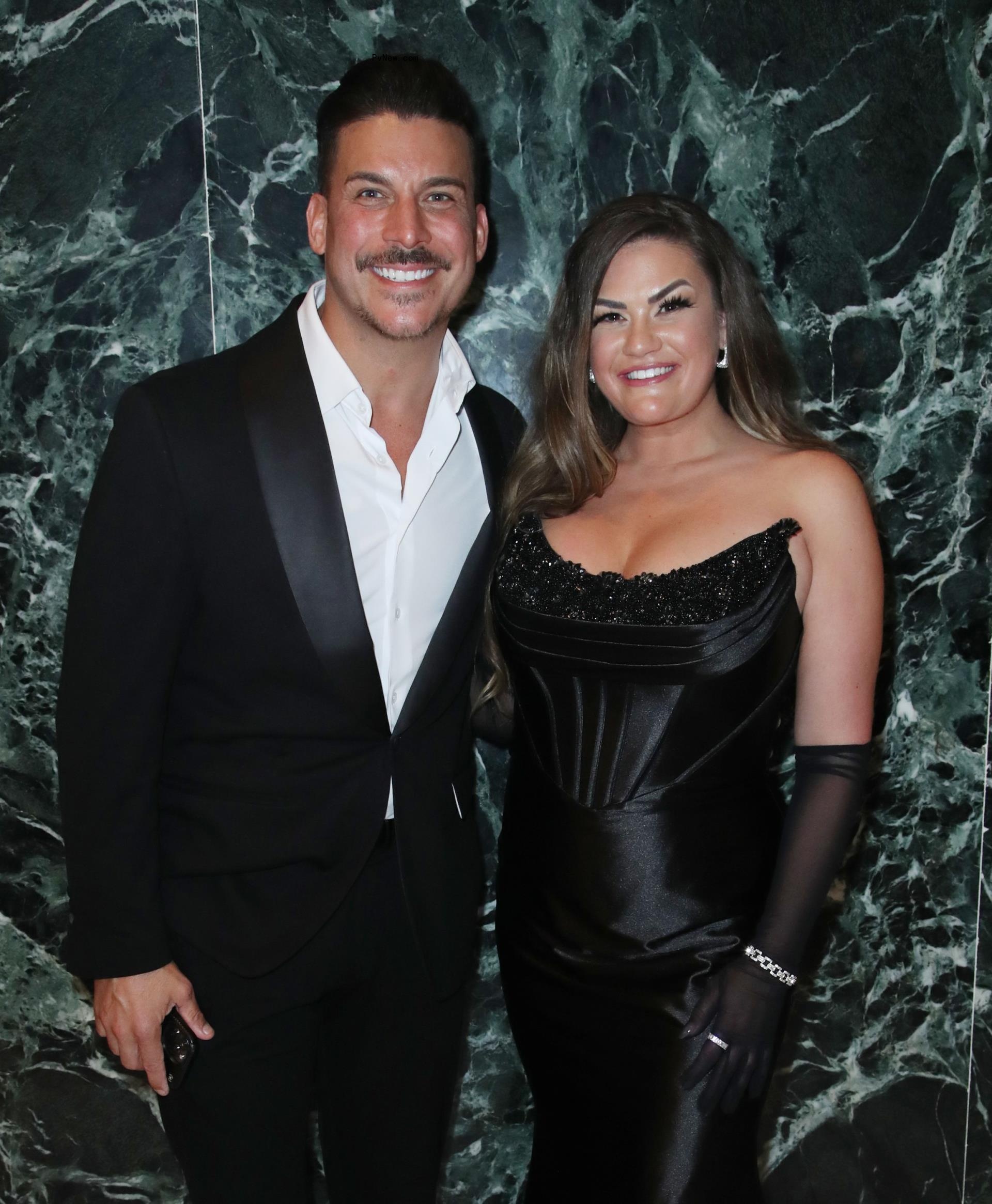 Jax Taylor and Brittany Cartwright posing
