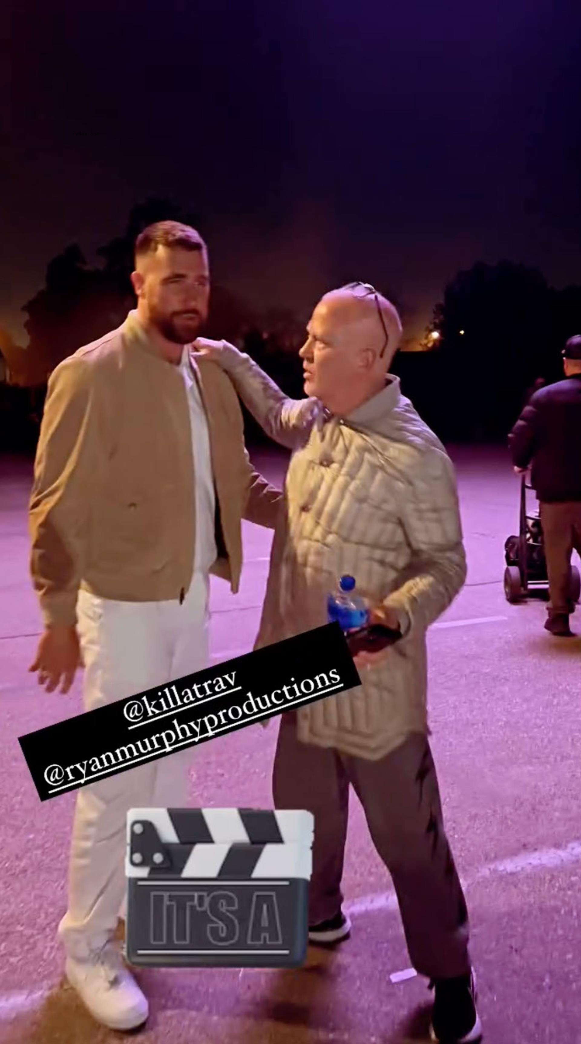 Travis Kelce and Ryan Murphy