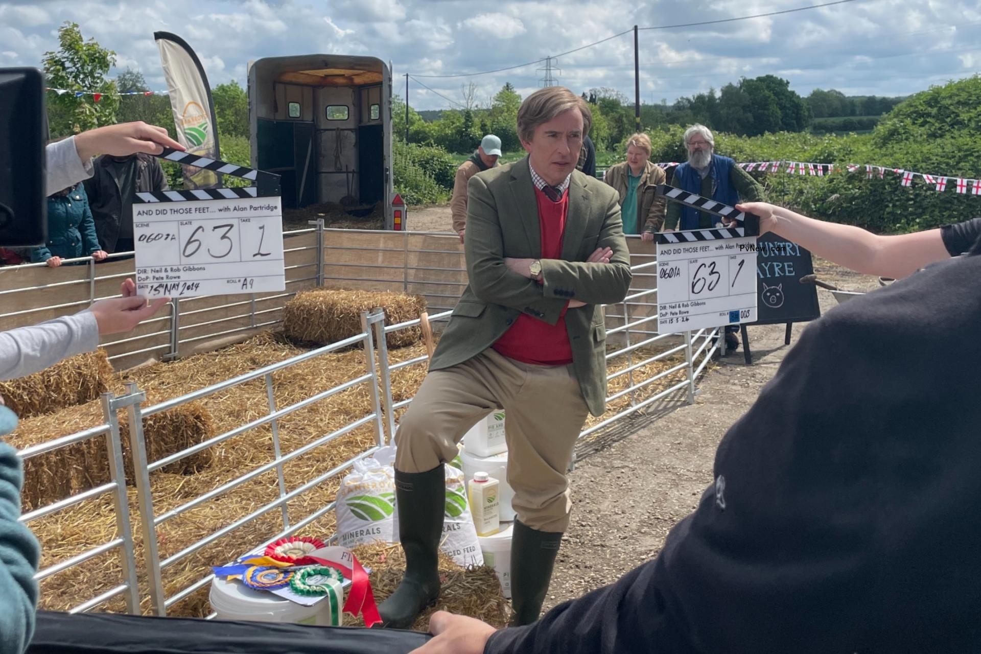 Alan Partridge Returns in First Look Image From BBC Mockumentary ‘And Did Those Feet…’