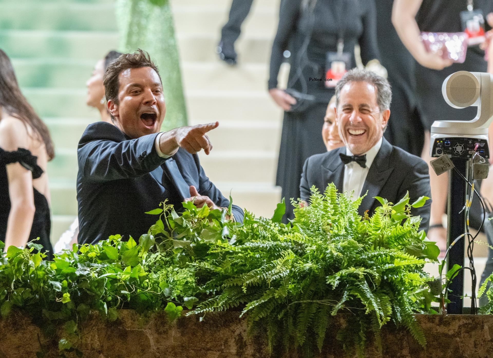 Jimmy Fallon and Jerry Seinfeld
